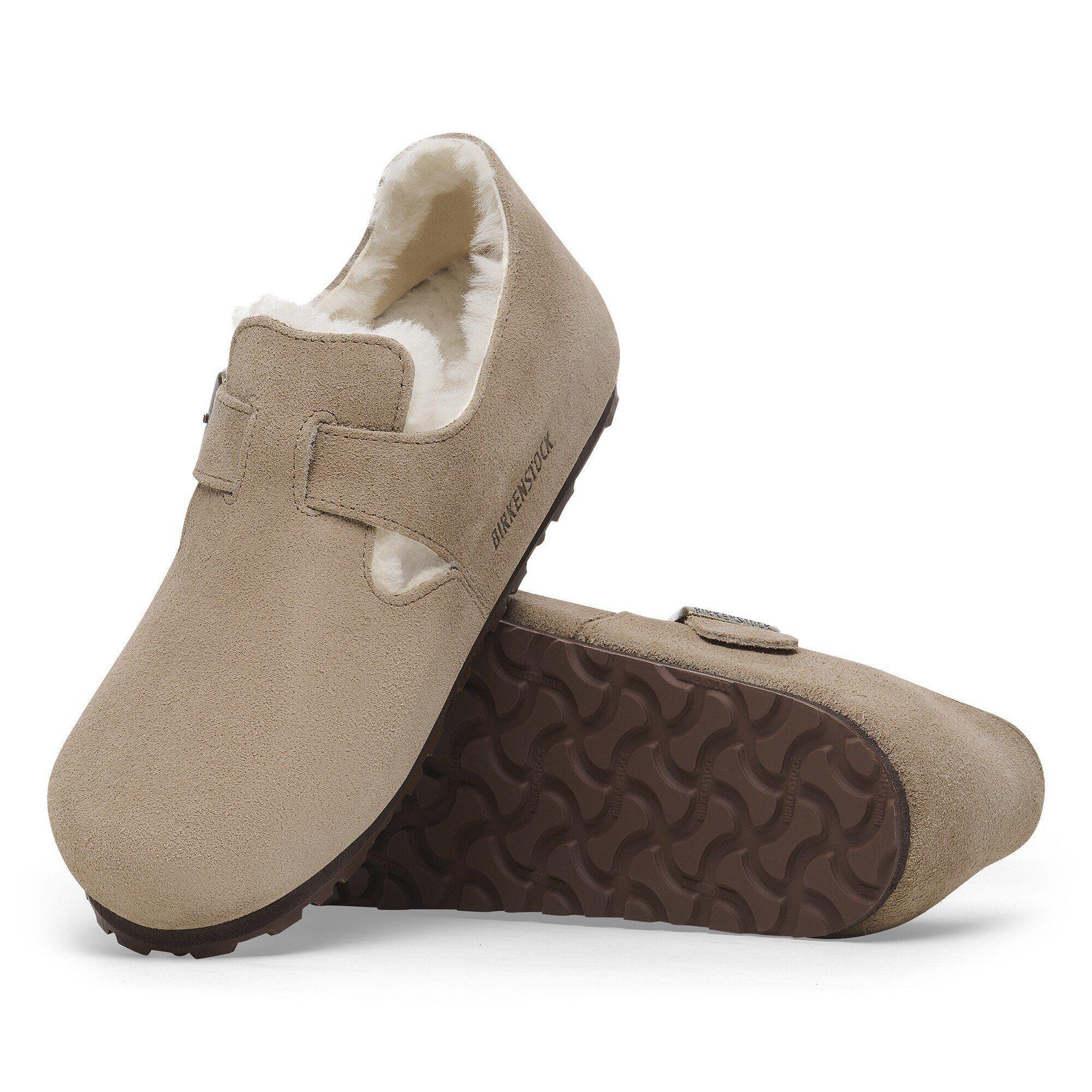 London Shearling Suede Leather Product Image