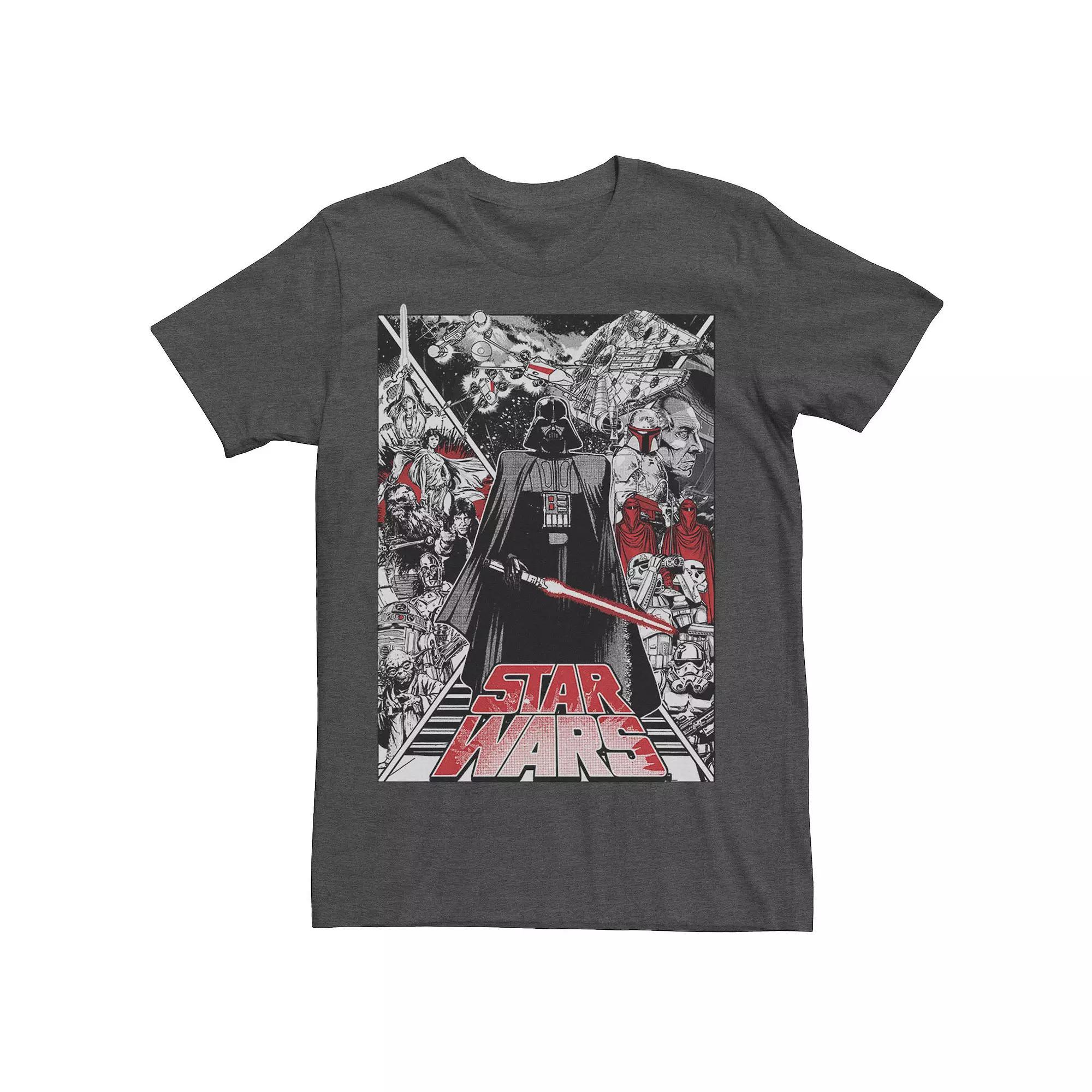 Men's Star Wars X-Wars Graphic Tee, Size: Small, Grey Heather Product Image