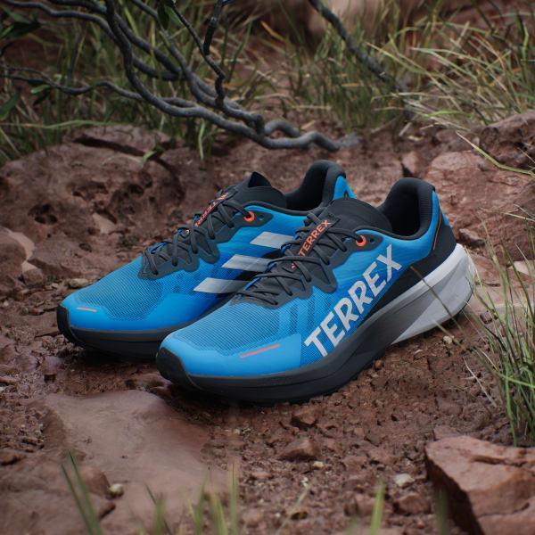 adidas Terrex Agravic 3 Trail Running Shoes Magic Grey 9.5 Mens Product Image