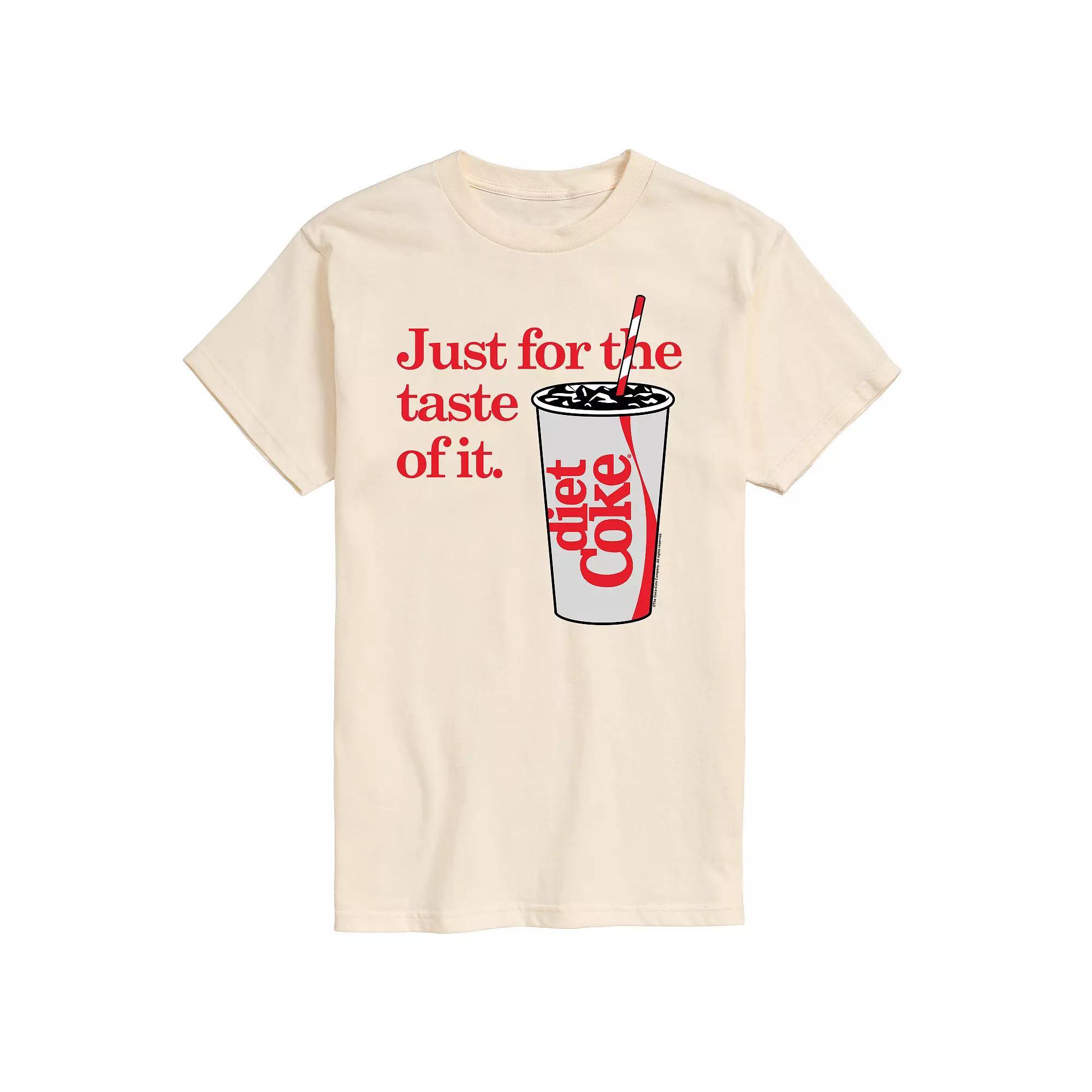 Mens Diet Coke Just For The Taste Of It Graphic Tee Product Image