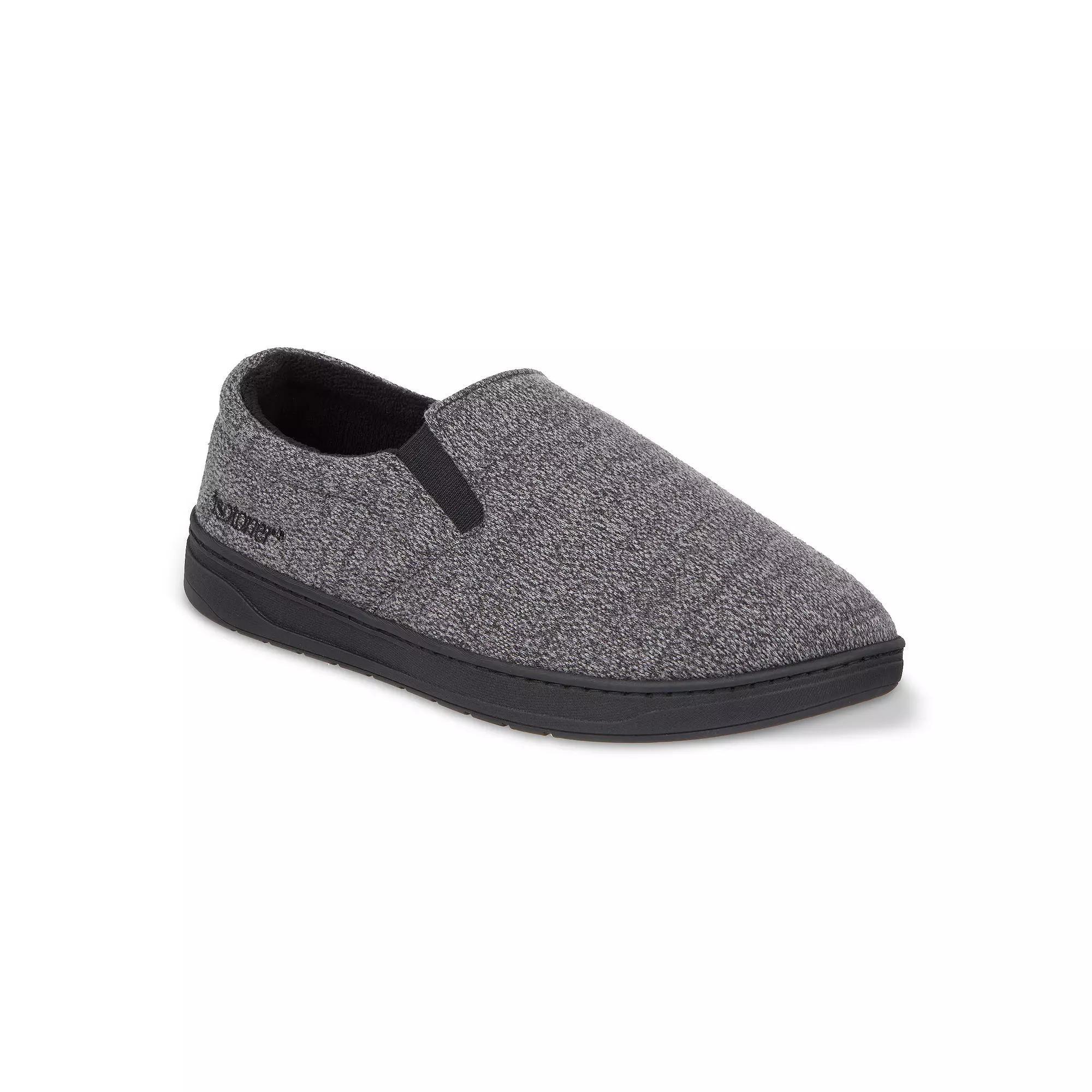 Isotoner Brady Mens Knit Closed Back Slippers Product Image