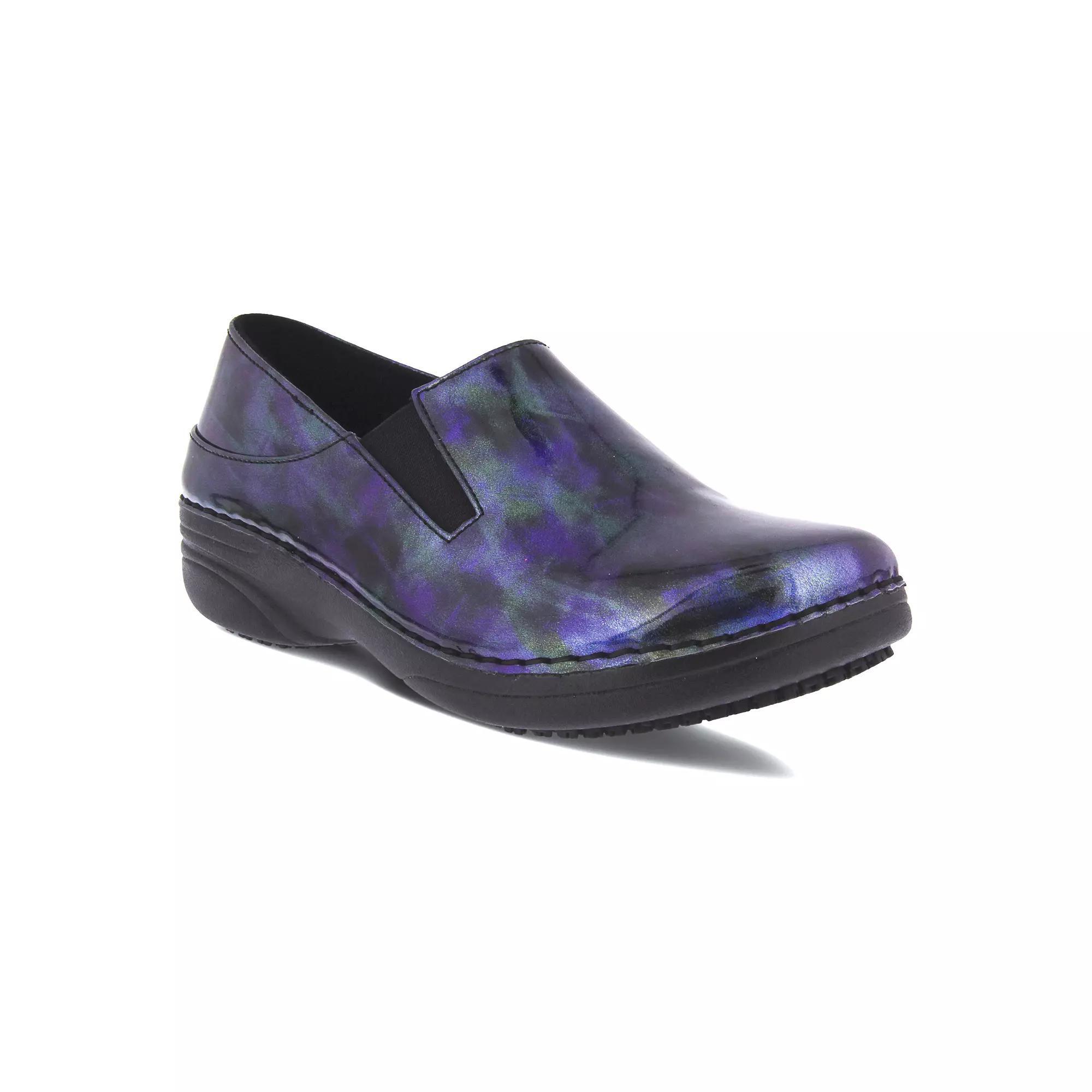Spring Step Professional Ferrara-Fog Women's Clogs, Size: 7, Blue Patent Product Image