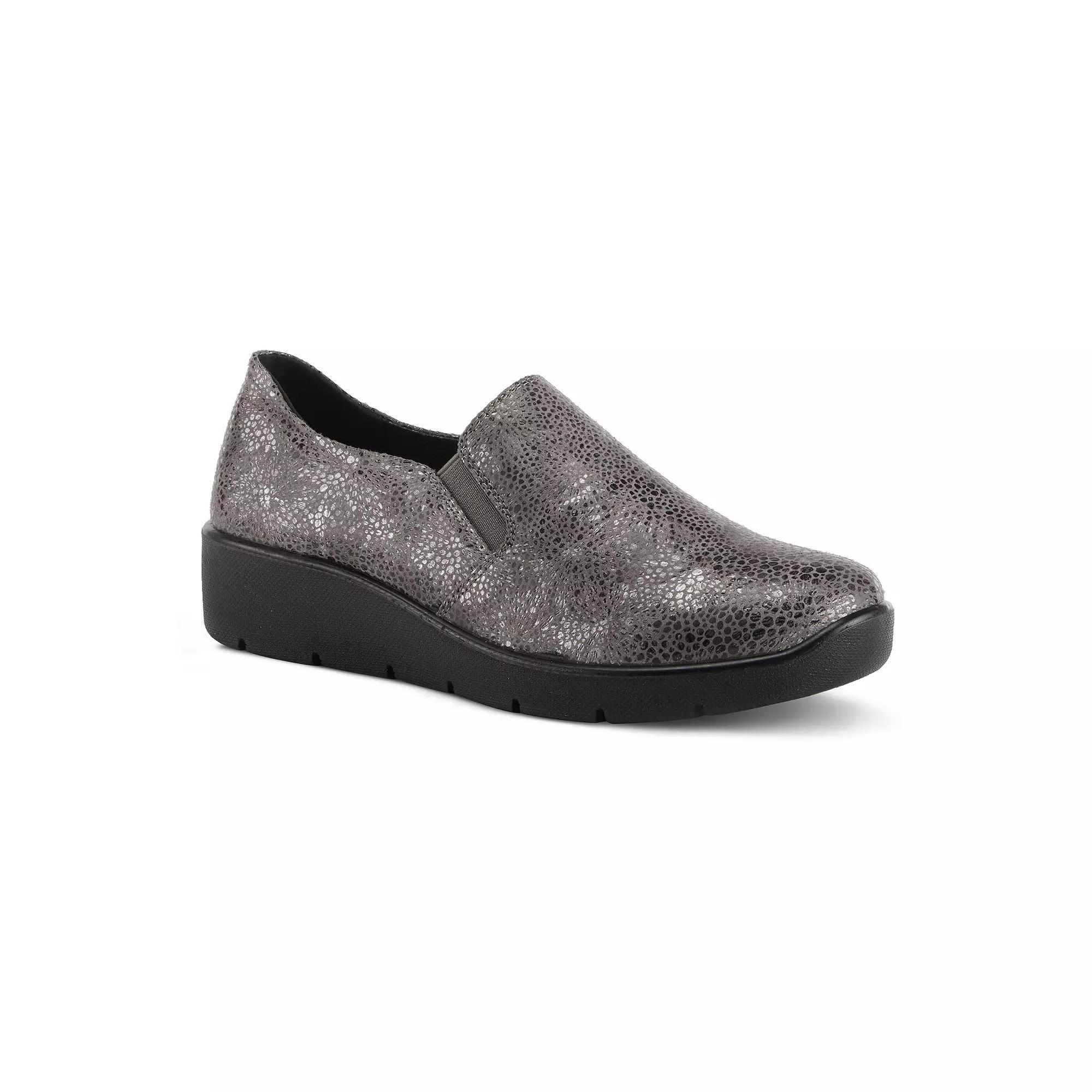 Flexus by Spring Step Pellegrini Women's Slip-on Shoes, Size: 39, Gray Team Product Image