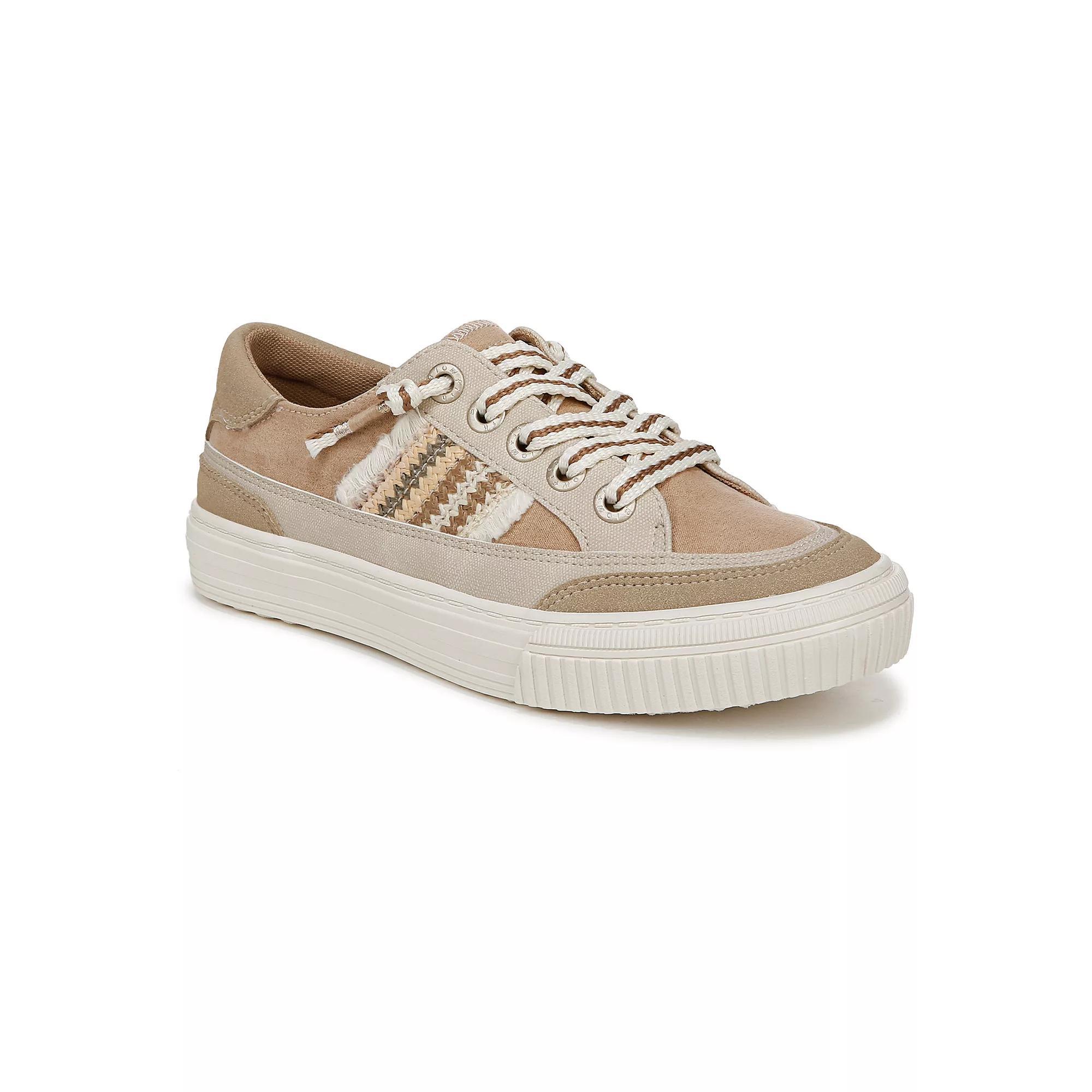Blowfish Malibu Alex Womens Slip-on Sneakers Brown Raffia Product Image