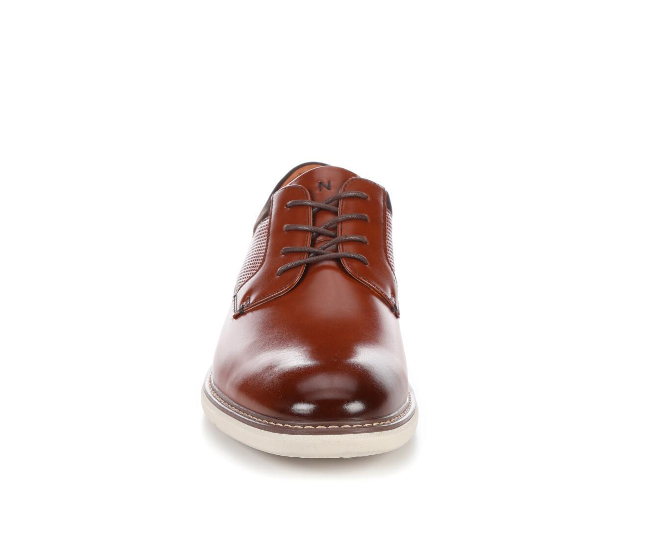 Men's Nunn Bush Chase Plain Toe Oxford Dress Shoes Product Image