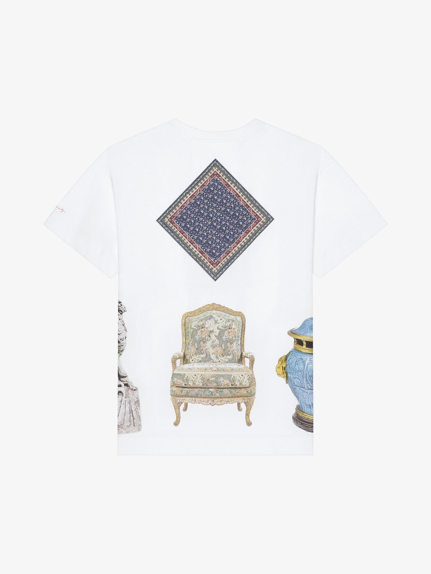 T-shirt in cotton with Hubert objects print Product Image