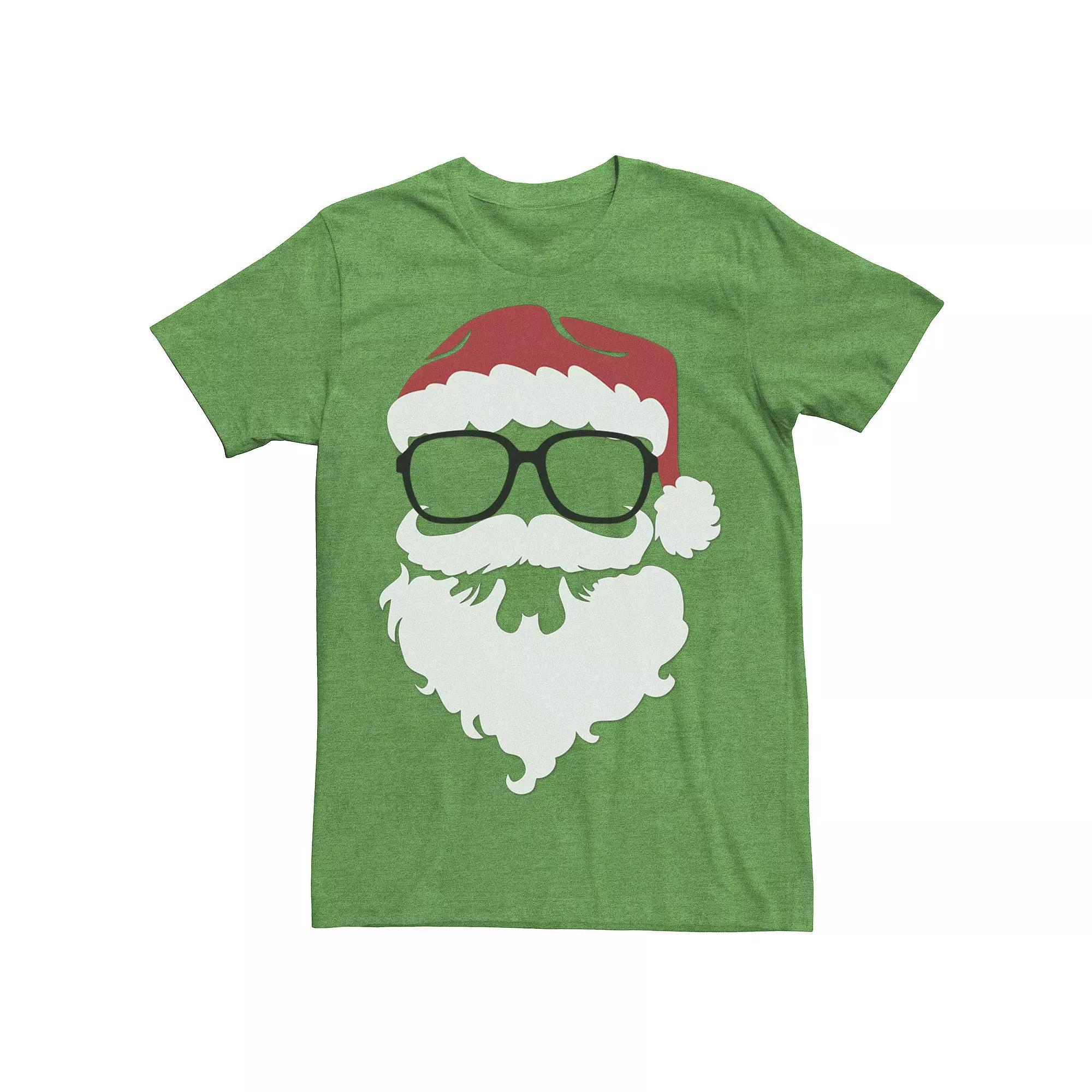 Men's Lost Gods Santa Cutout Tee, Size: Small, Kelly Grey Product Image