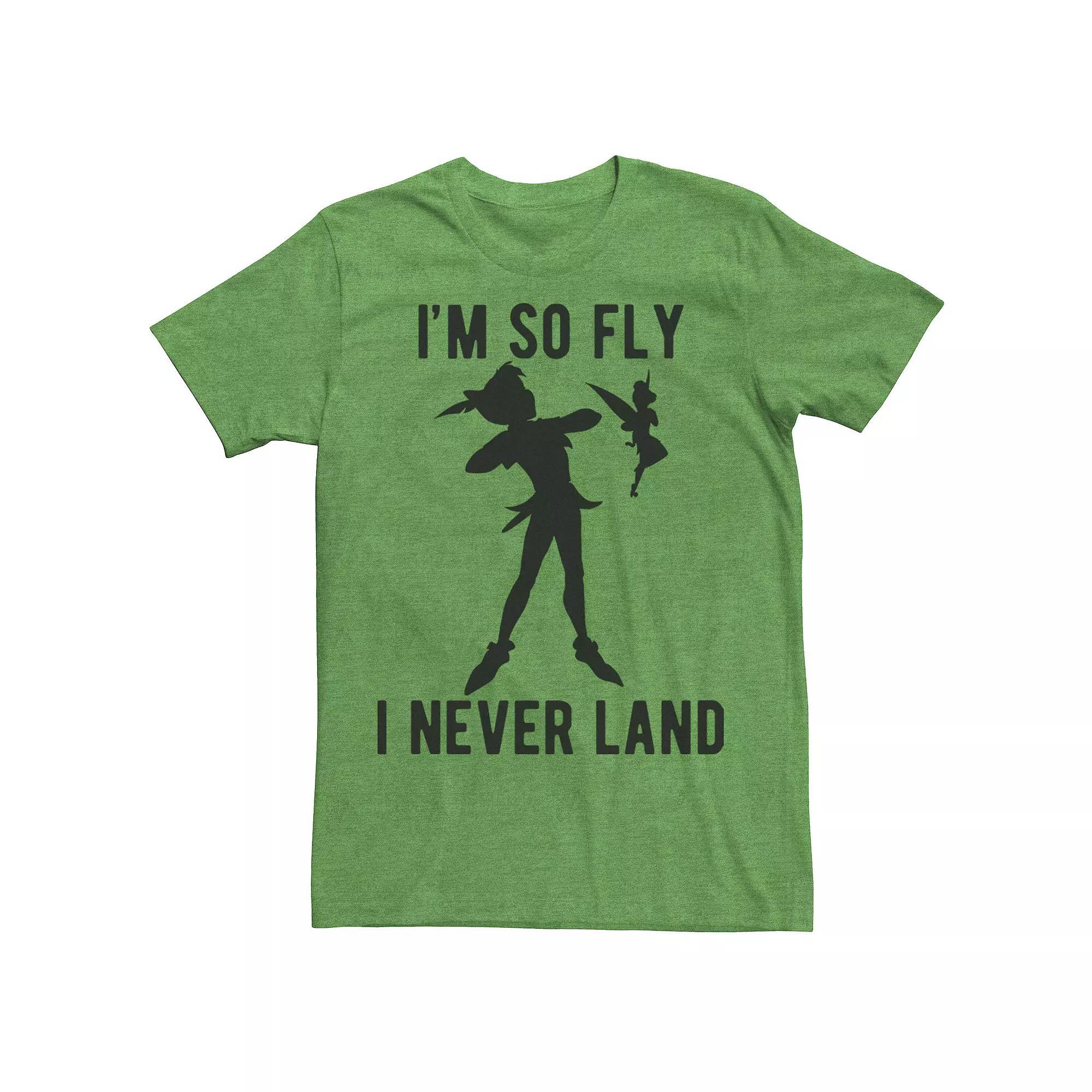 Mens Disneys Peter Pan Im So Fly I Never Land Tee Product Image