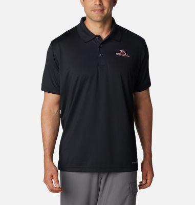 Men's Columbia Black Georgia Bulldogs PFG Tamiami Omni-Shield Polo, Size: Medium Product Image