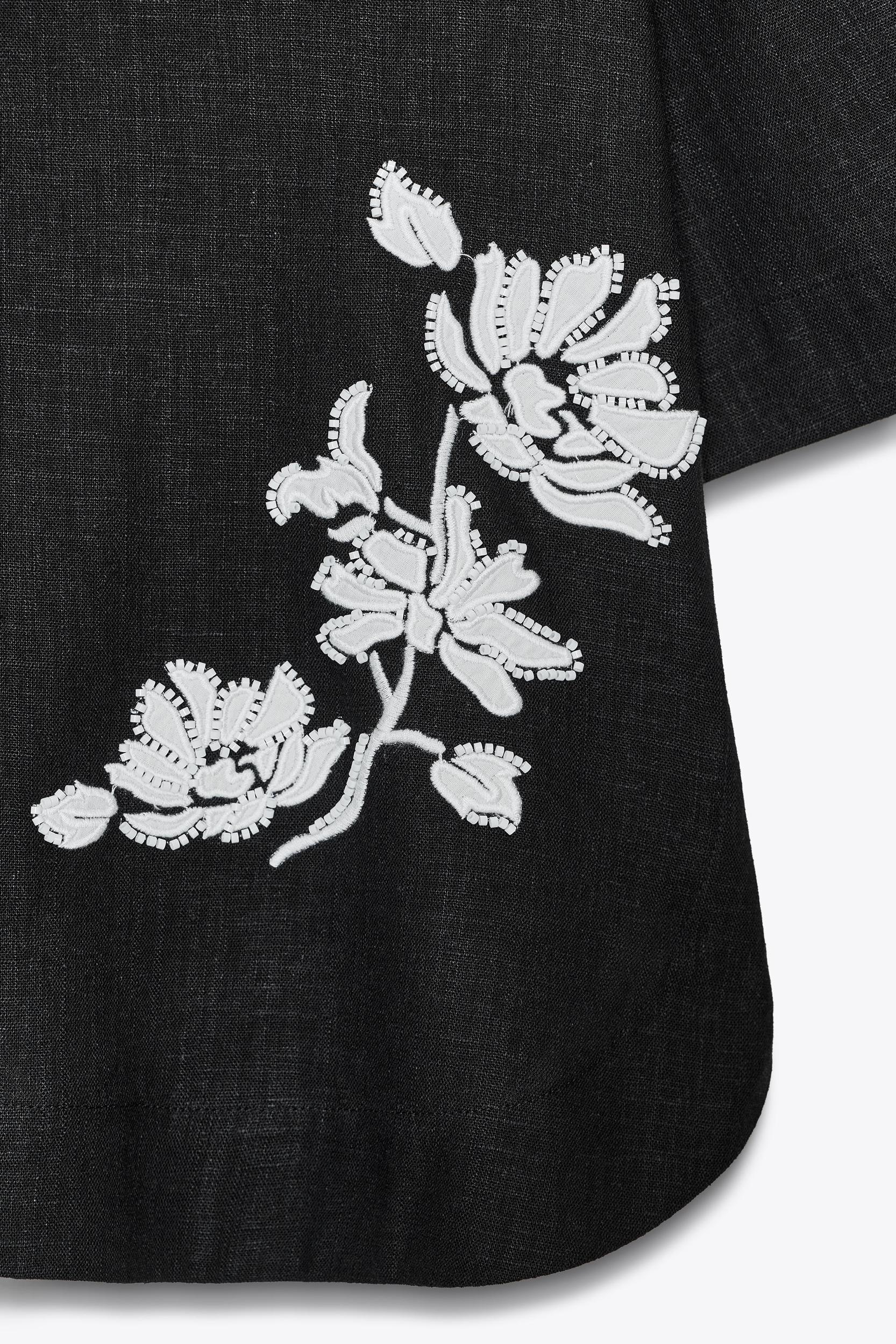 BEADED EMBROIDERED PANTS ZW COLLECTION Product Image