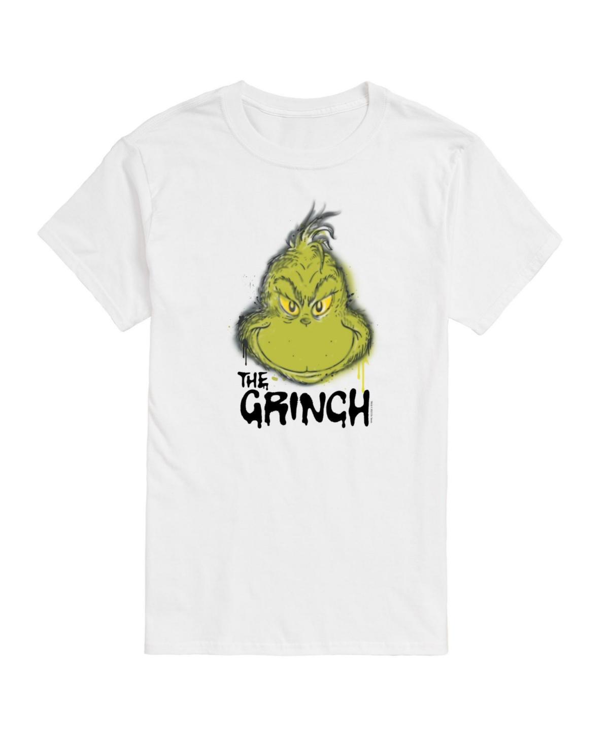 Mens Dr. Seuss The Grinch Face Graphic Tee Product Image