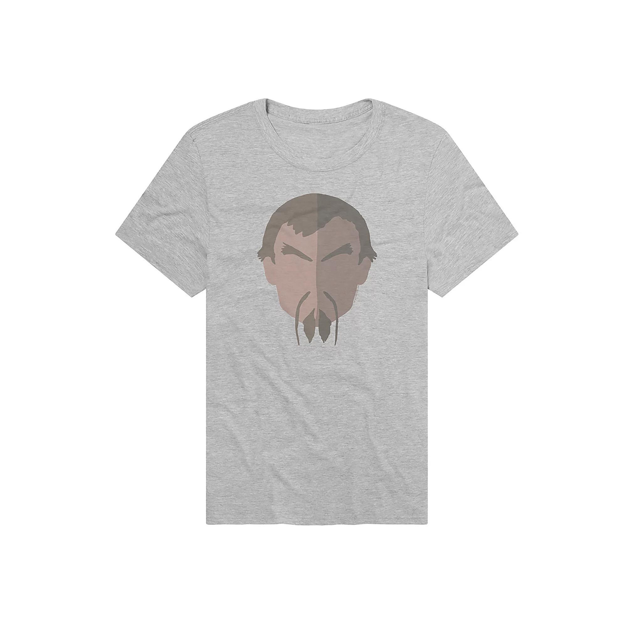 Men's Star Trek Klingon Commander Silhouette Graphic Tee, Size: XXL, Athletic Grey Product Image