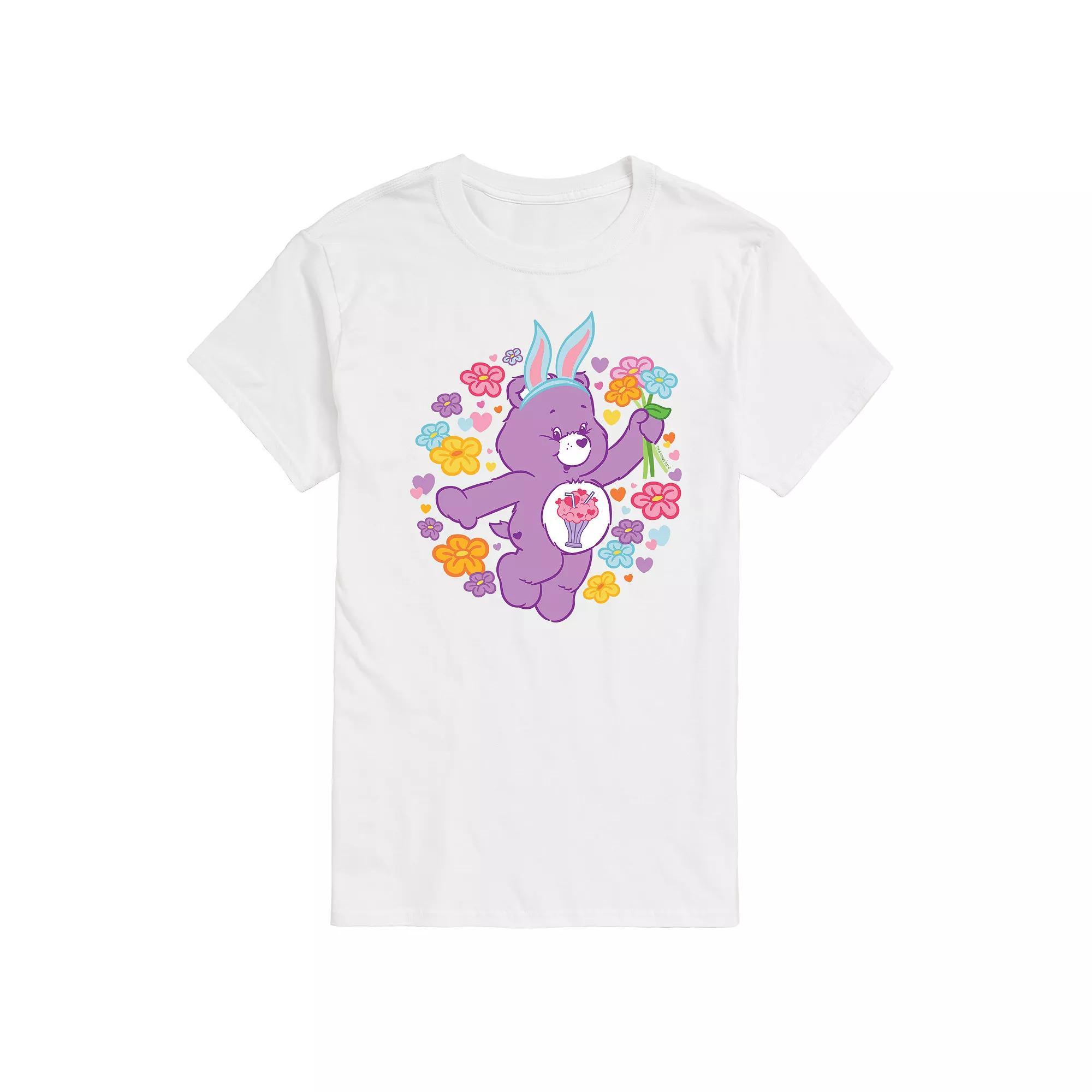 Mens Care Bears Bunny Bear Graphic Tee Product Image