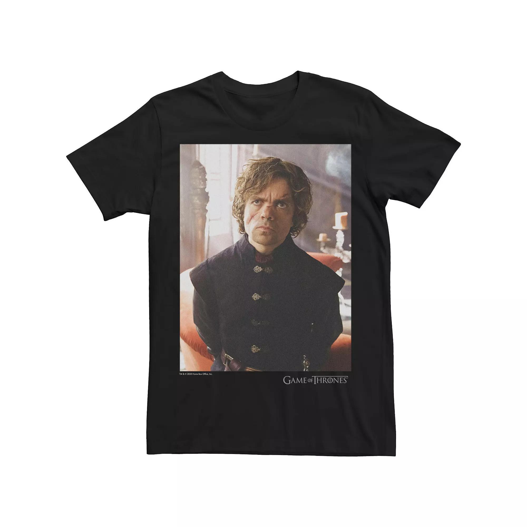 Men's Game Of Thrones Tyrion Lannister Portrait Tee, Size: 3XL, Black Product Image