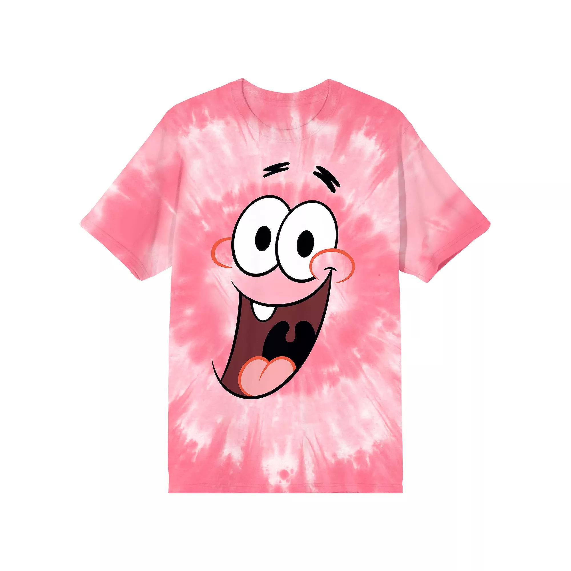 Men's SpongeBob SquarePants Patrick Graphic Tee, Size: Medium, Pink Product Image