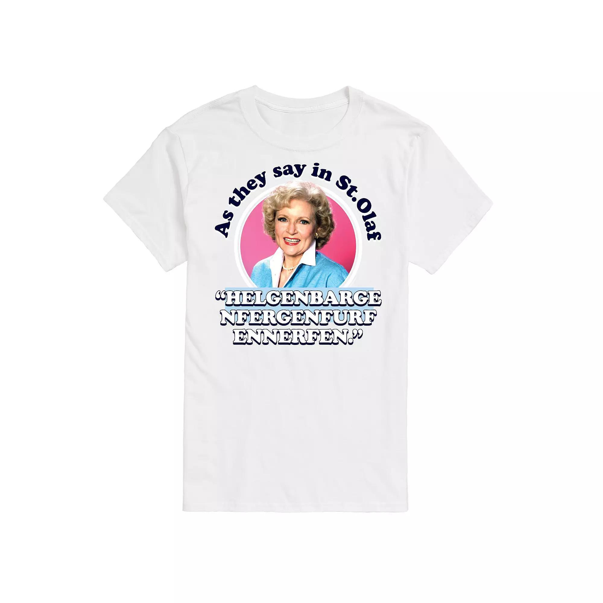Mens Golden Girls As We Say In St Olaf Tee Product Image