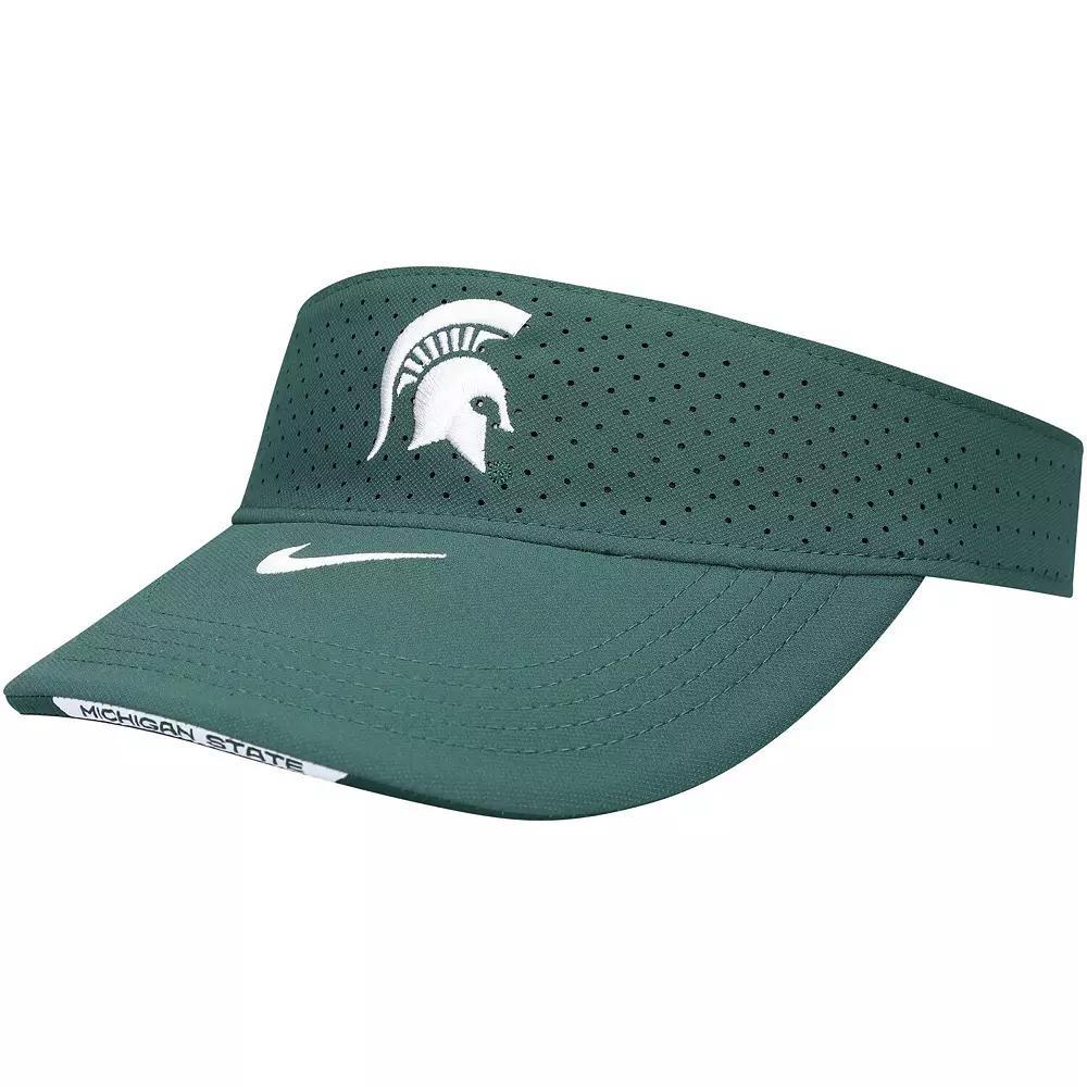Men's Nike Green Michigan State Spartans Sideline Performance Visor Product Image