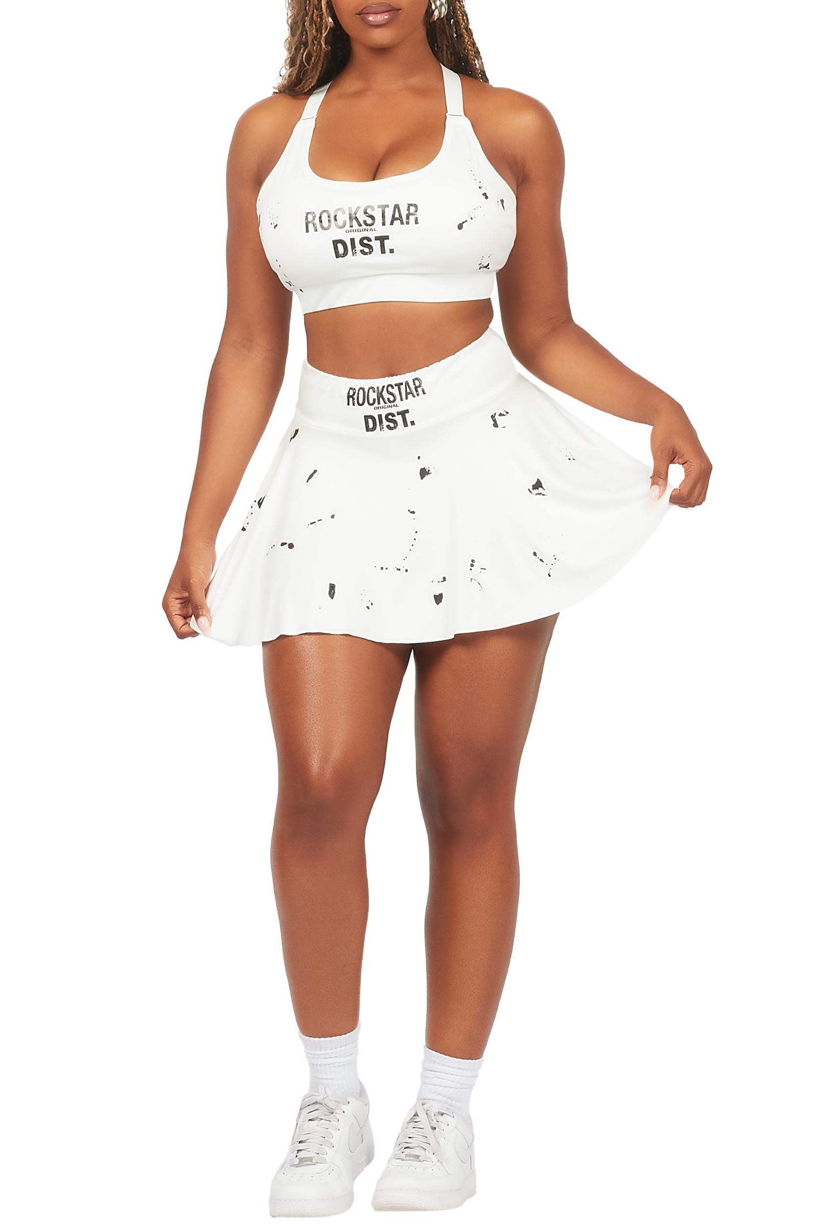 Tiffanie White Skirt Set Female Product Image