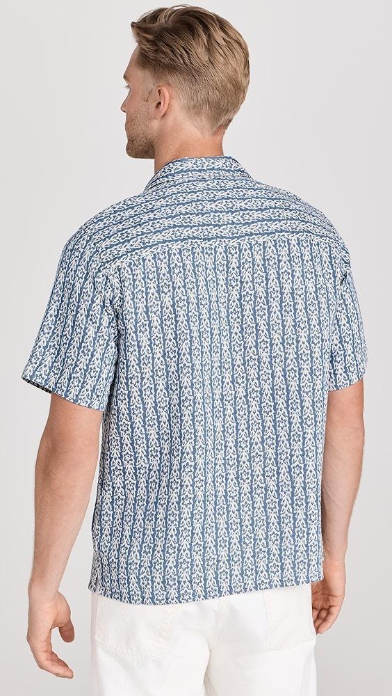 Wax London Didcot Floral Stripe Shirt | Shopbop Product Image