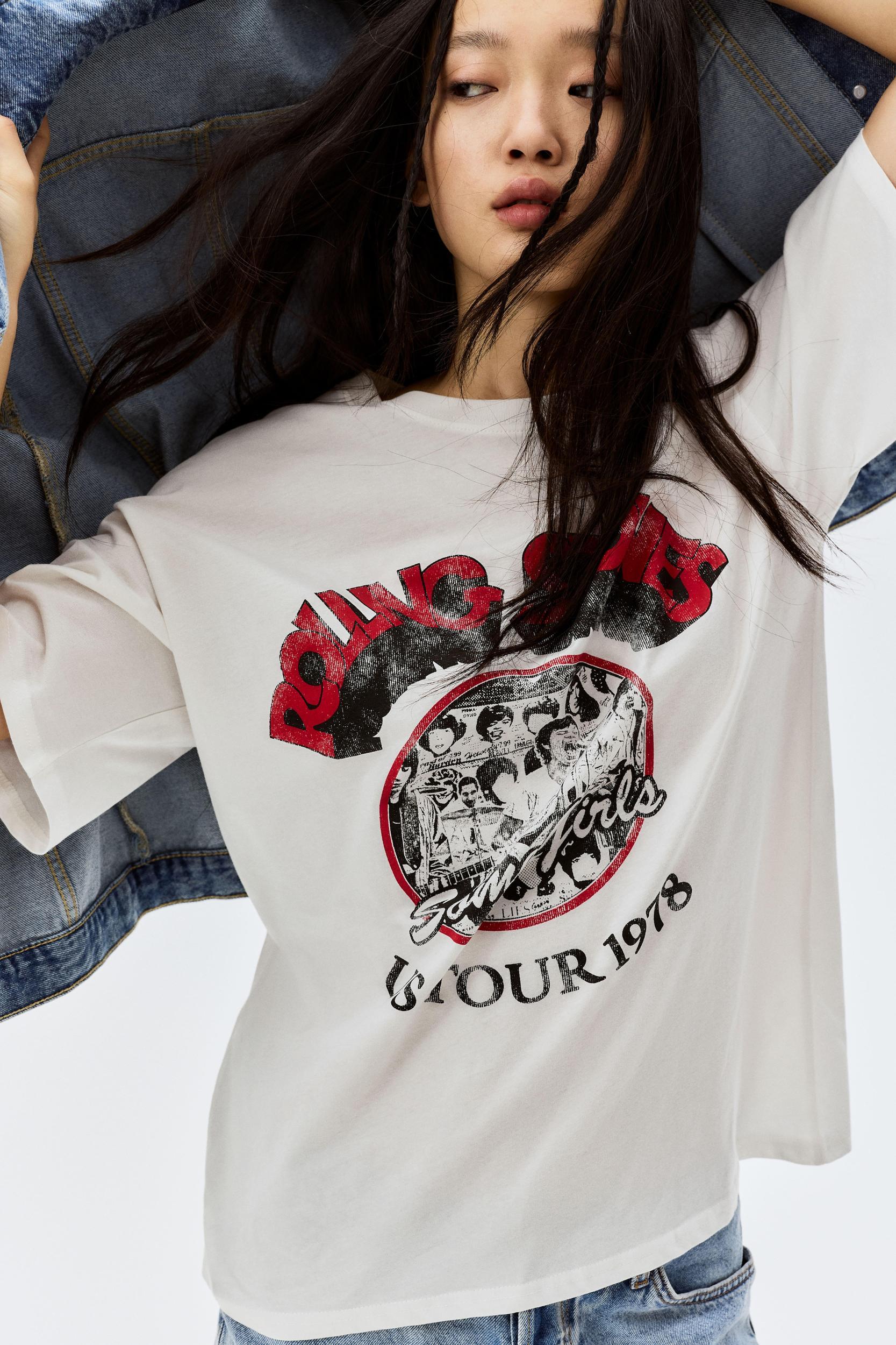 Oversized Printed T-Shirt Product Image