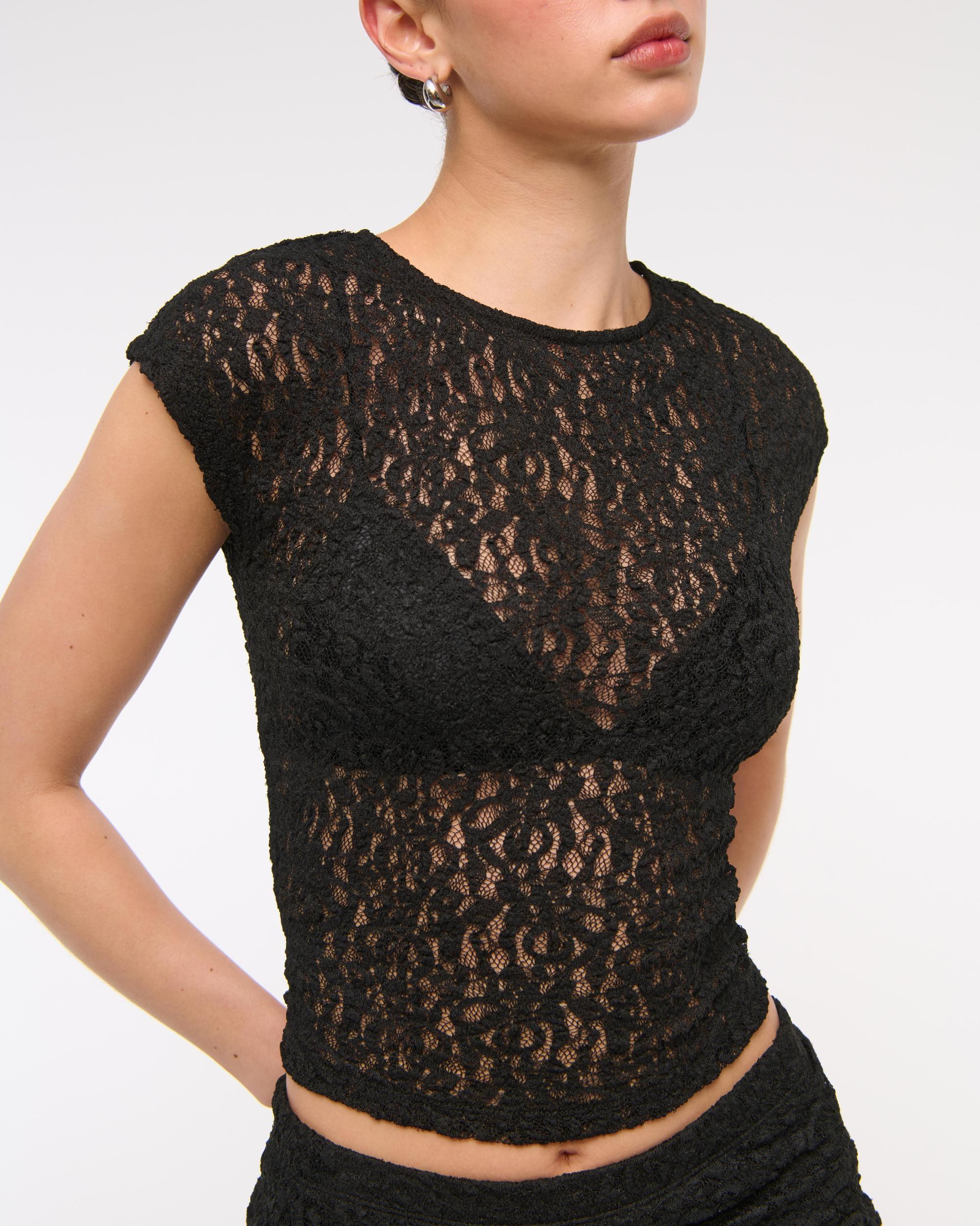 Lace Shell Top Product Image