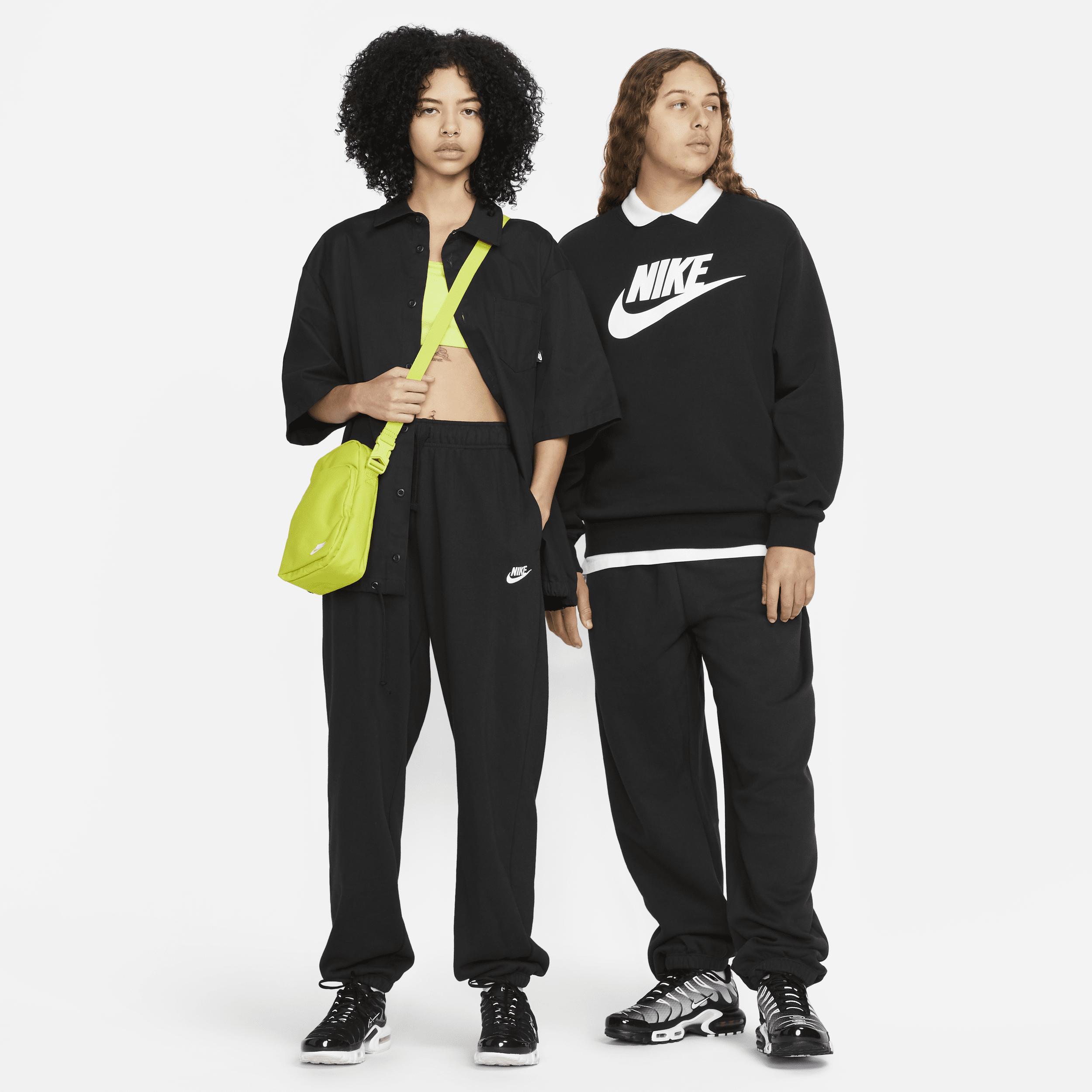 Women's Nike Sportswear Oversized Club Fleece Sweatpants, Size: Small, Black Product Image