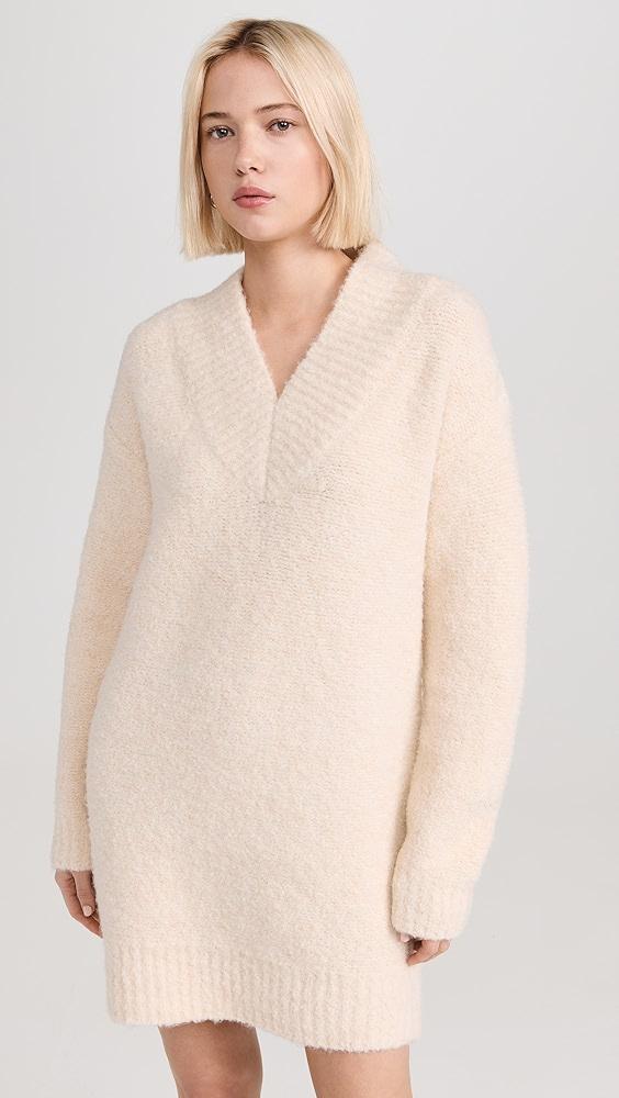 English Factory V Neck Knit Dress | Shopbop Product Image