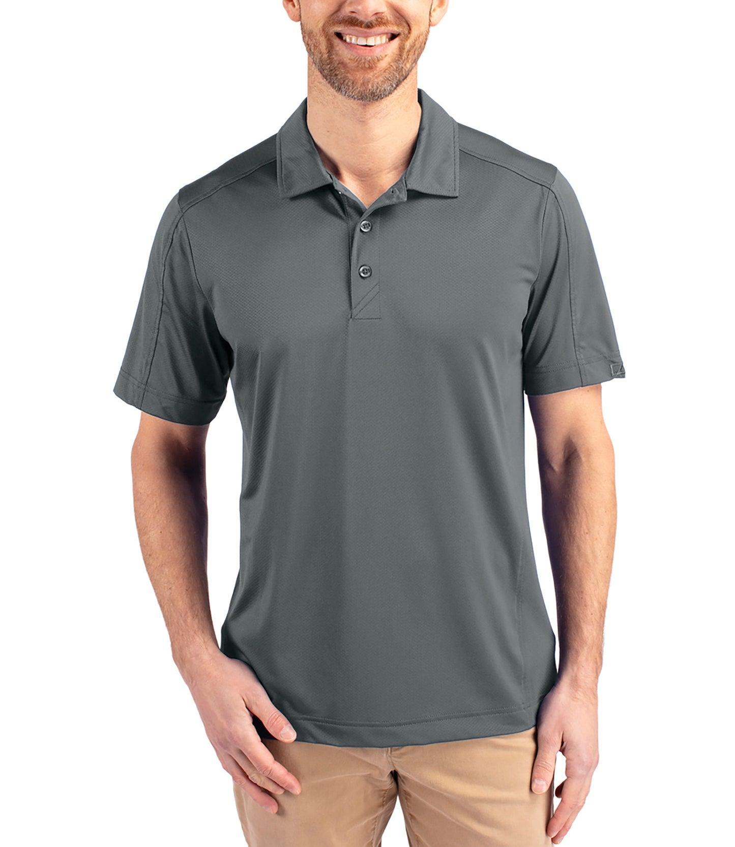 Cutter & Buck Prospect Eco Textured Stretch Recycled Men's Short Sleeve Polo Product Image