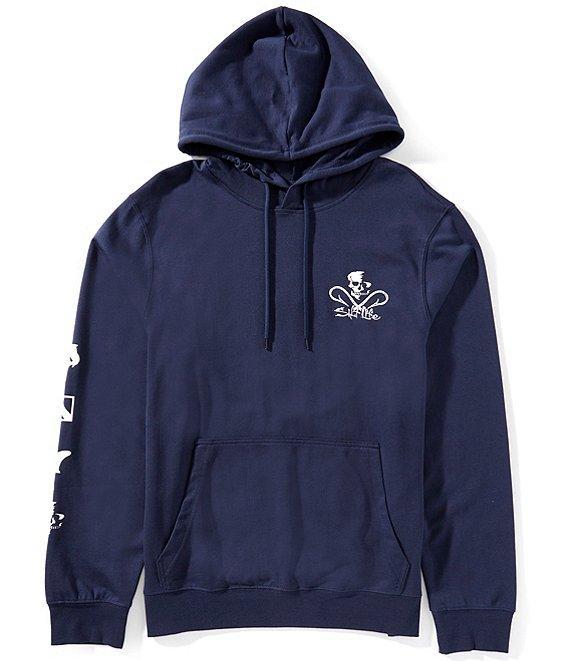 Salt Life Iconic Badge Long Sleeve French Terry Hoodie Product Image