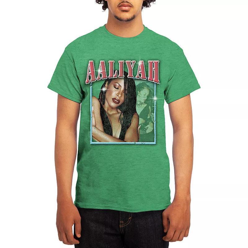 Men's Attack on Titan Distressed Training Emblem Tee, Boy's, Size: Medium, Green Product Image