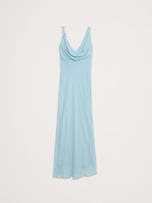 Twisted Shoulder Maxi Dress Product Image
