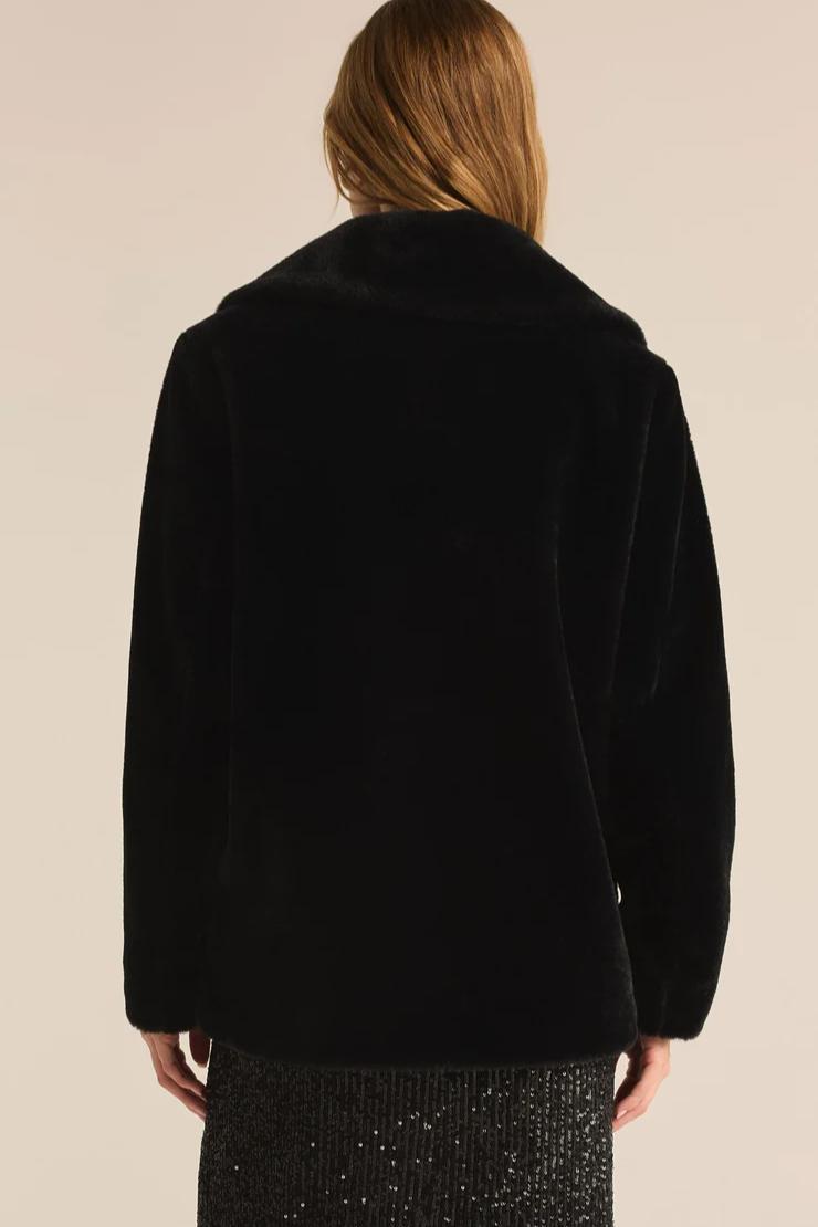 Doubled Breasted Fur Coat Product Image