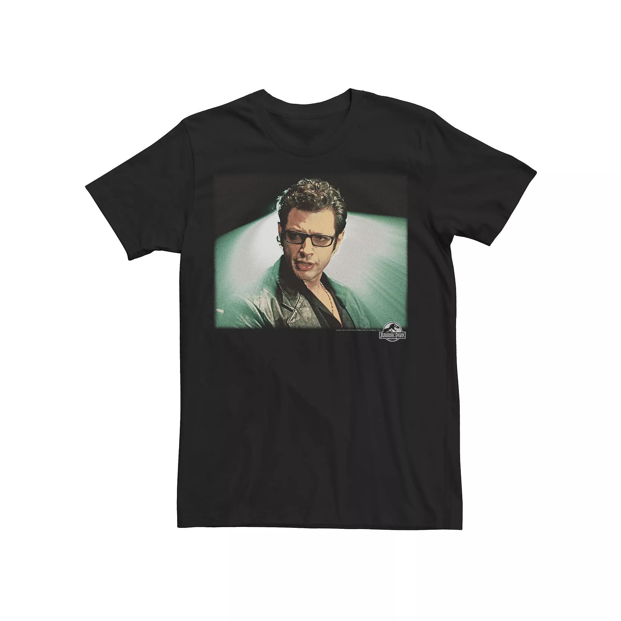 Men's Jurassic Park Good Goldblum Tee, Size: XL, Black Product Image