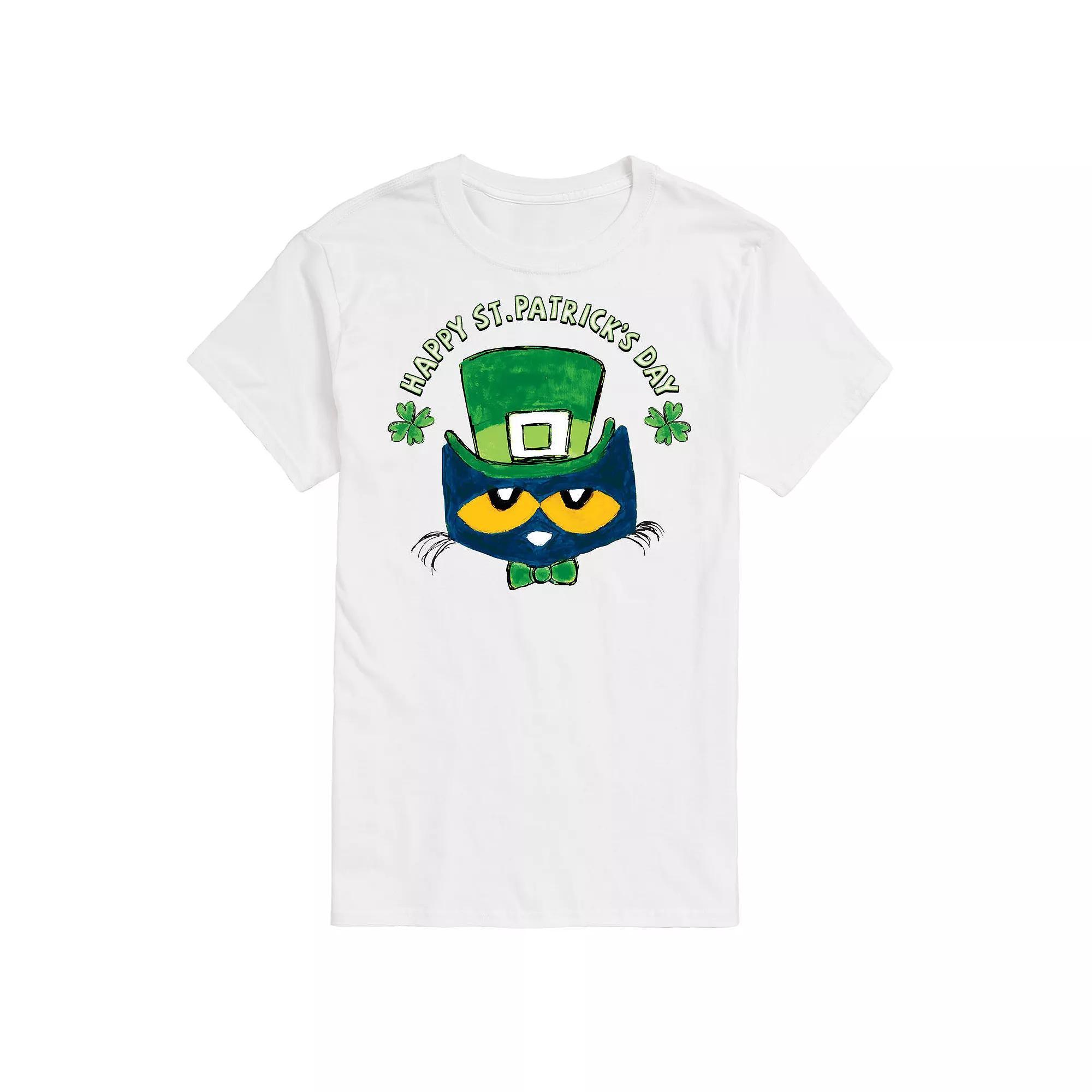 Big & Tall Pete The Cat Happy St Patricks Day, Mens Product Image