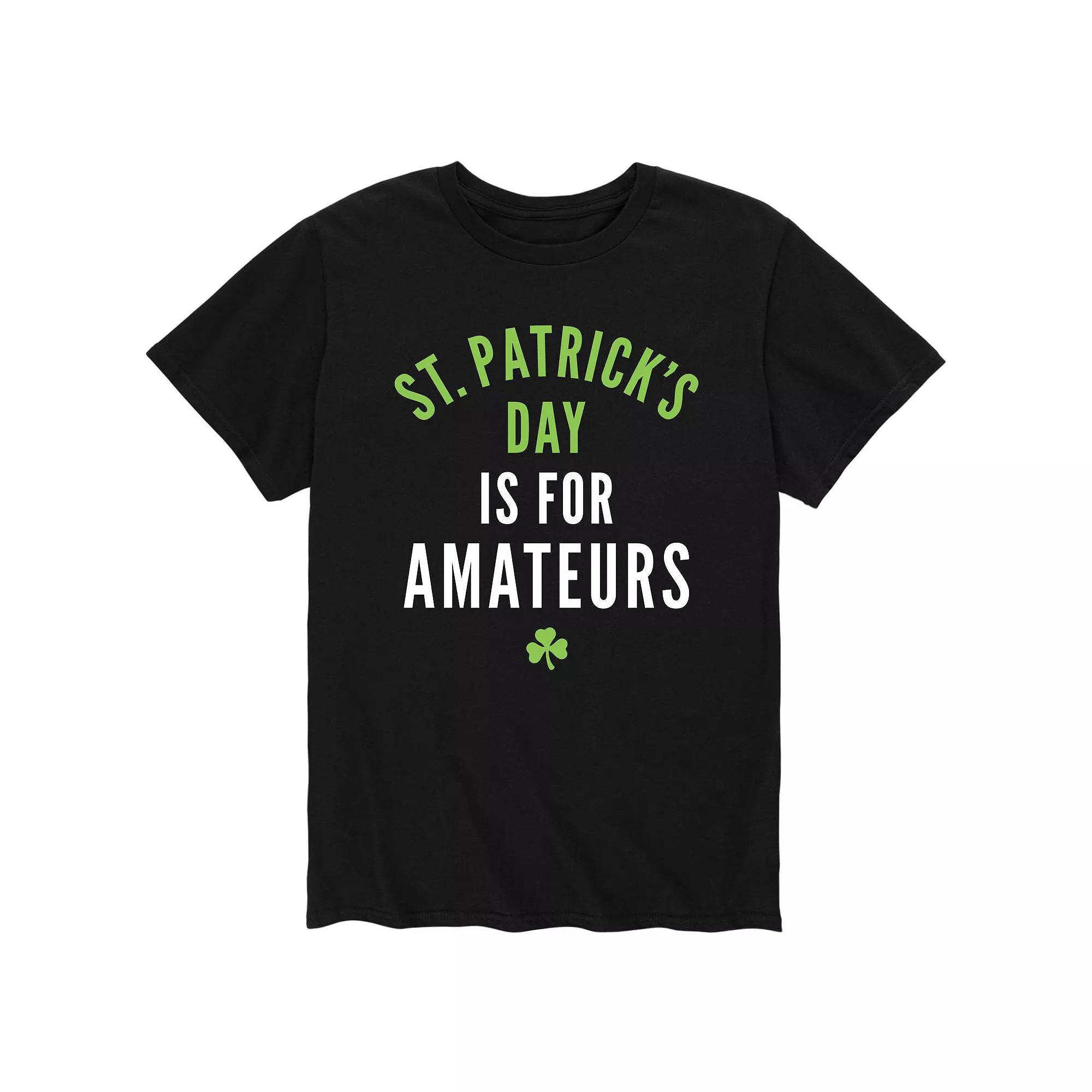 Mens St. Patricks Day Amateurs Tee Product Image