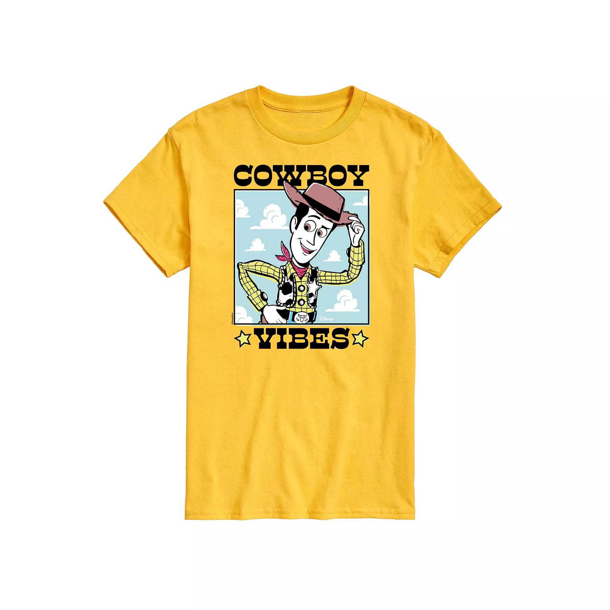 Disney / Pixars Toy Story 4 Mens Cowboy Vibes Graphic Tee Product Image
