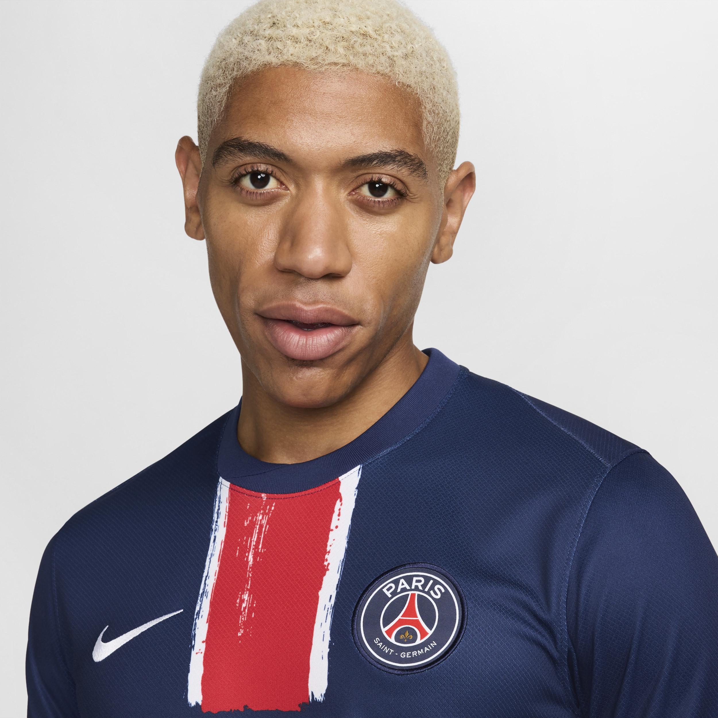 Men's Nike Navy Paris Saint-Germain 2024/25 Home Replica Jersey, Size: Medium, Psg Blue Product Image