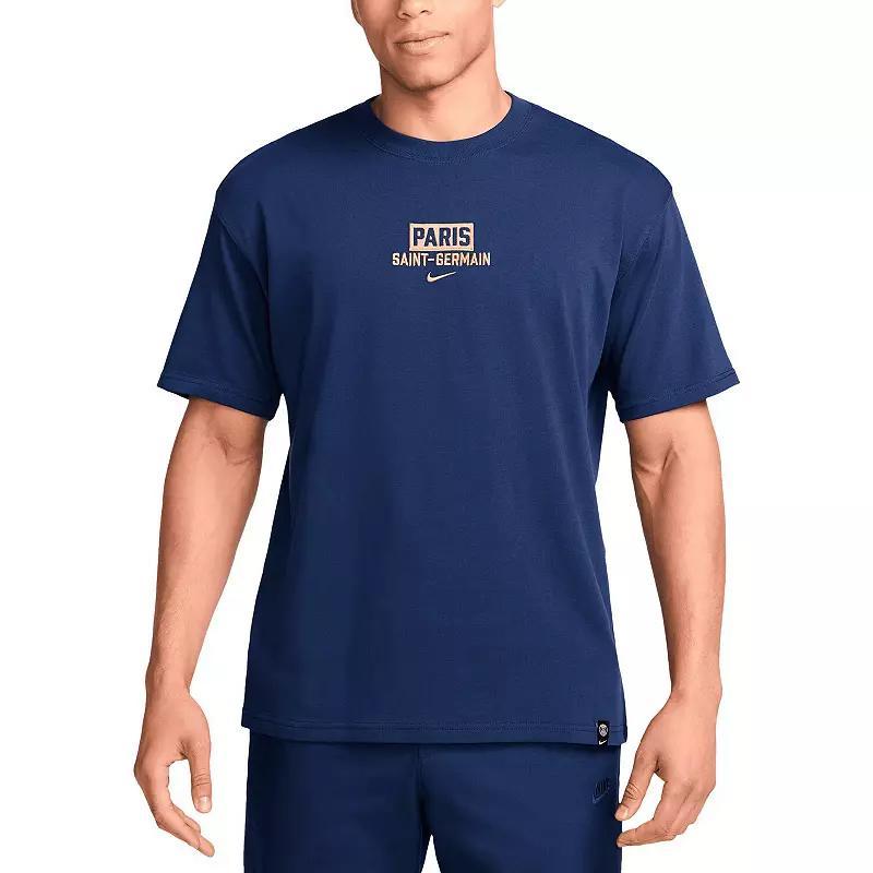 Men's Nike Navy Paris Saint-Germain Max90 T-Shirt, Size: Small, Psg Blue Product Image