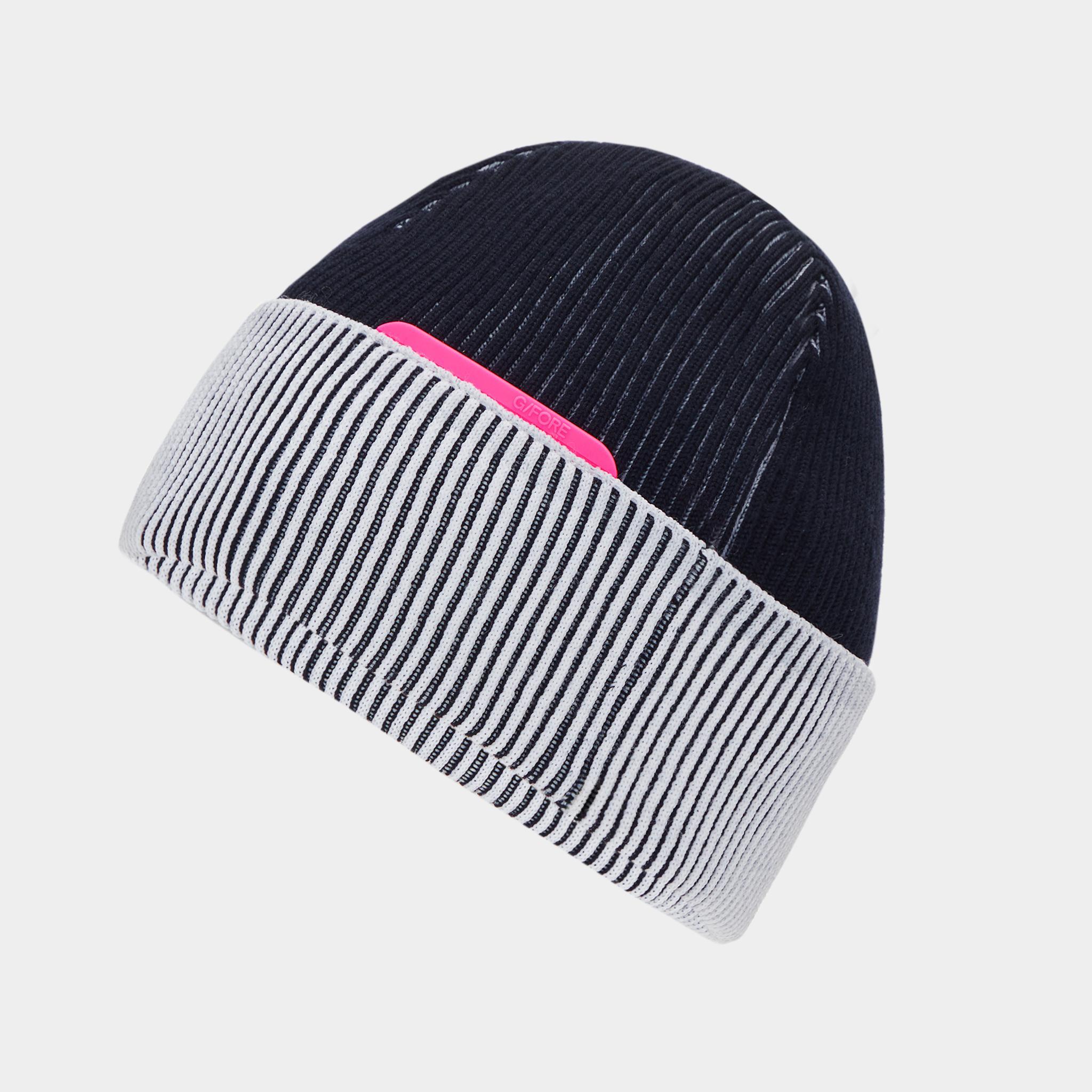 CONTRAST RIB KNIT BEANIE Product Image