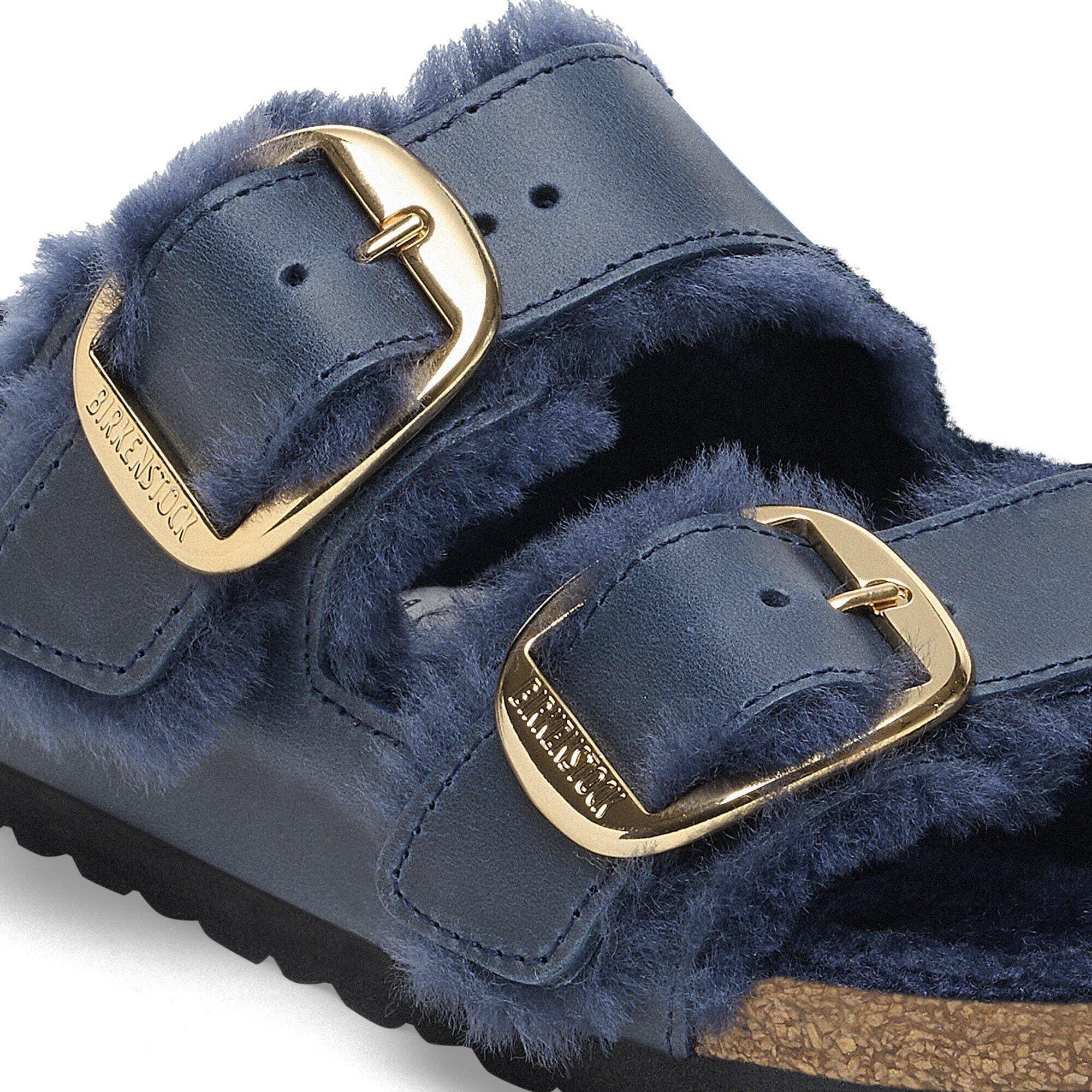 Arizona Big Buckle Shearling Natural Leather Oiled Product Image