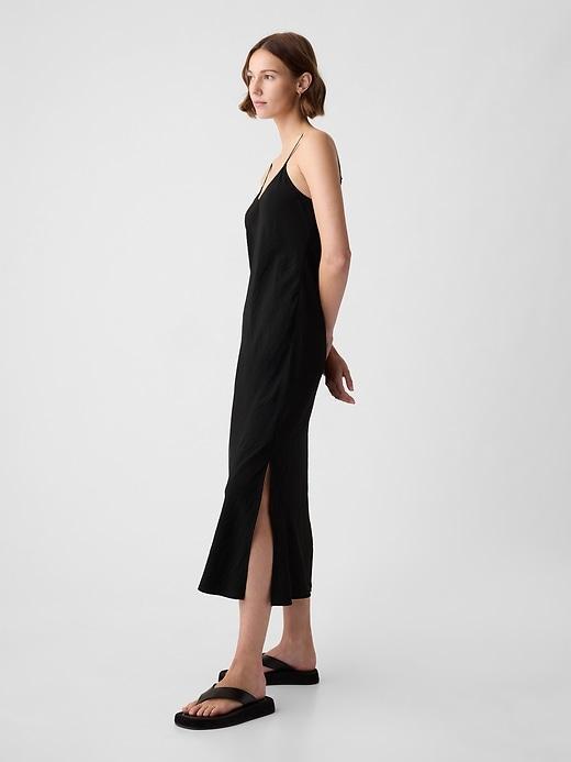 Satin Midi Dress Product Image