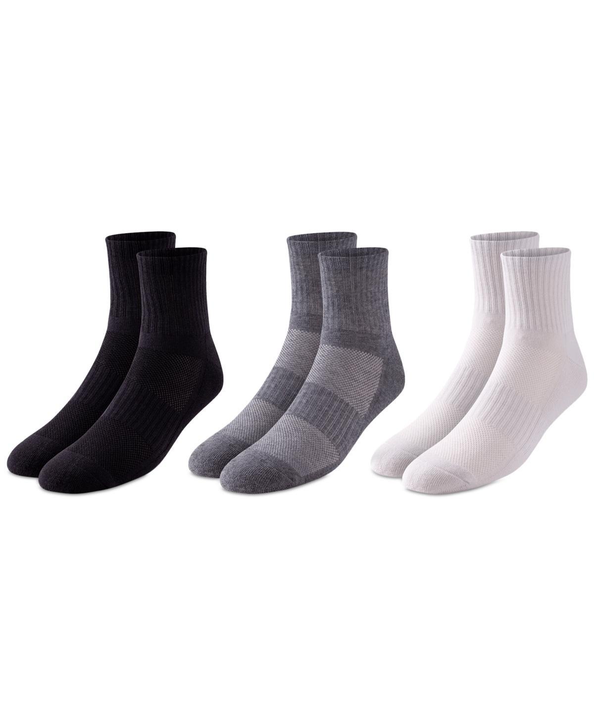 Pair of Thieves Men's Ankle Socks 3pk - White 8-12 Product Image