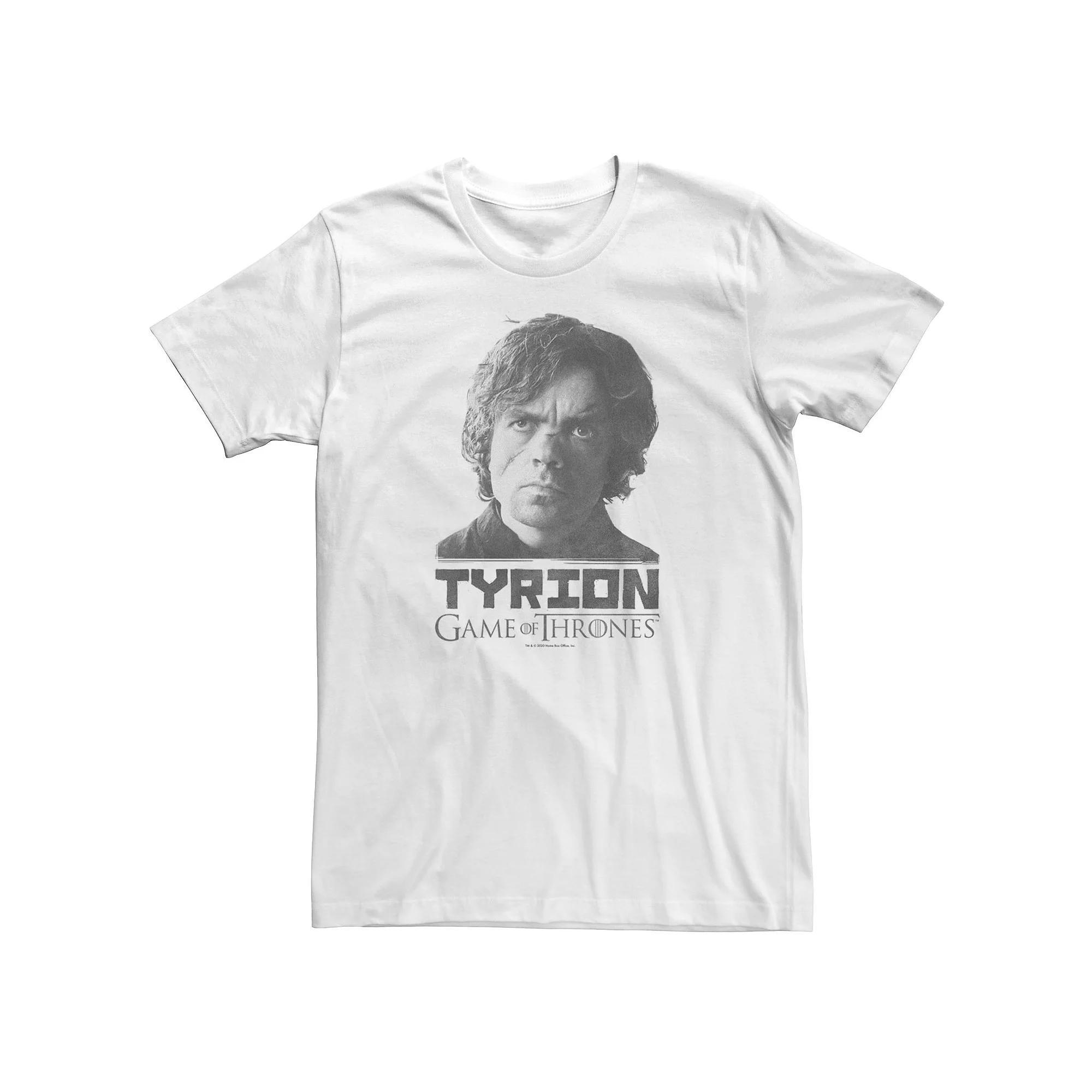 Big & Tall Game Of Thrones Tyrion Lannister Big Face Tee, Men's, Size: 5XL, White Product Image