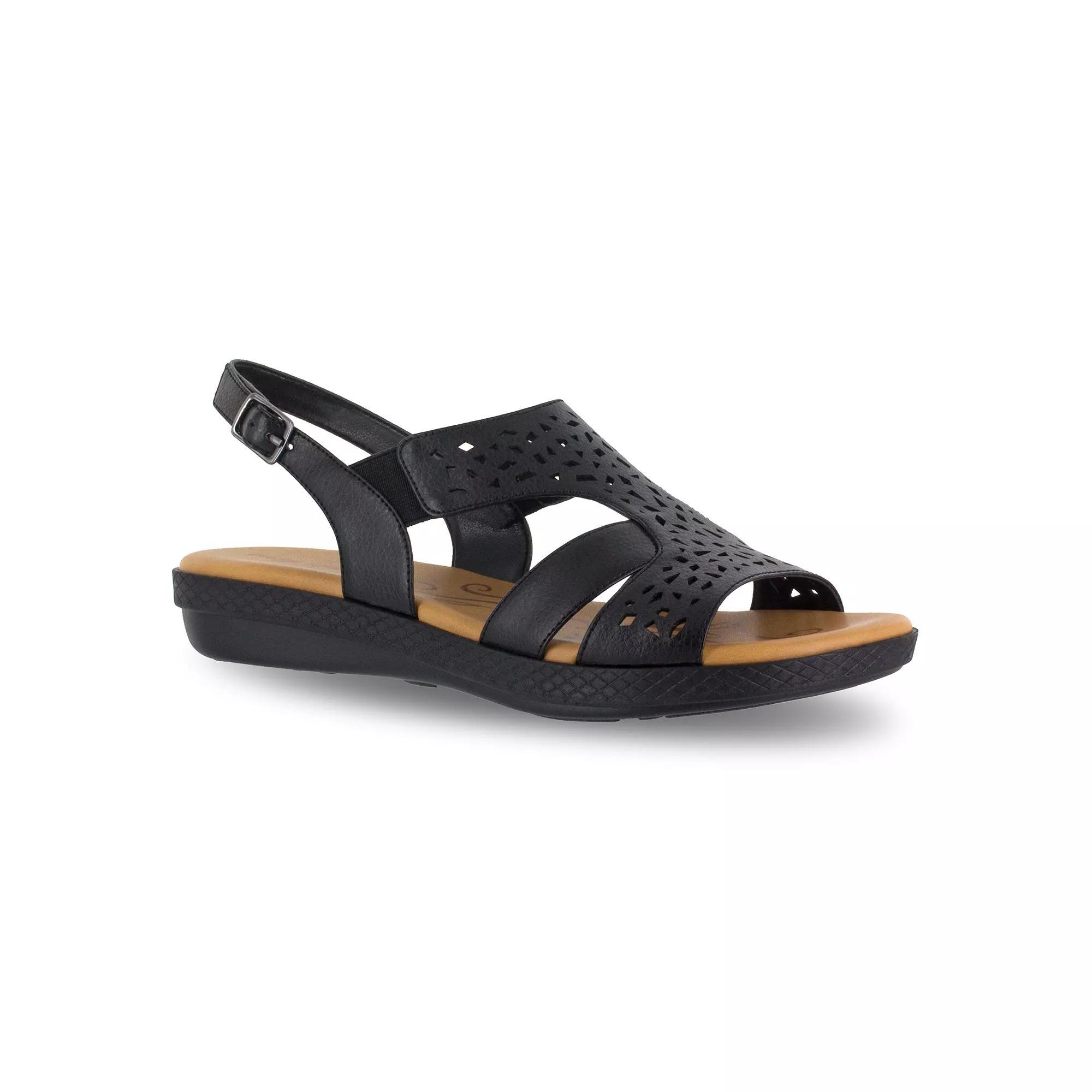 Easy Street Bolt Women's Sandals, Size: 8.5 Medium, Black Product Image