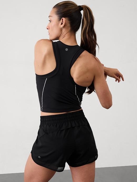 Mesh Racer Run Mid Rise 4 Short Product Image