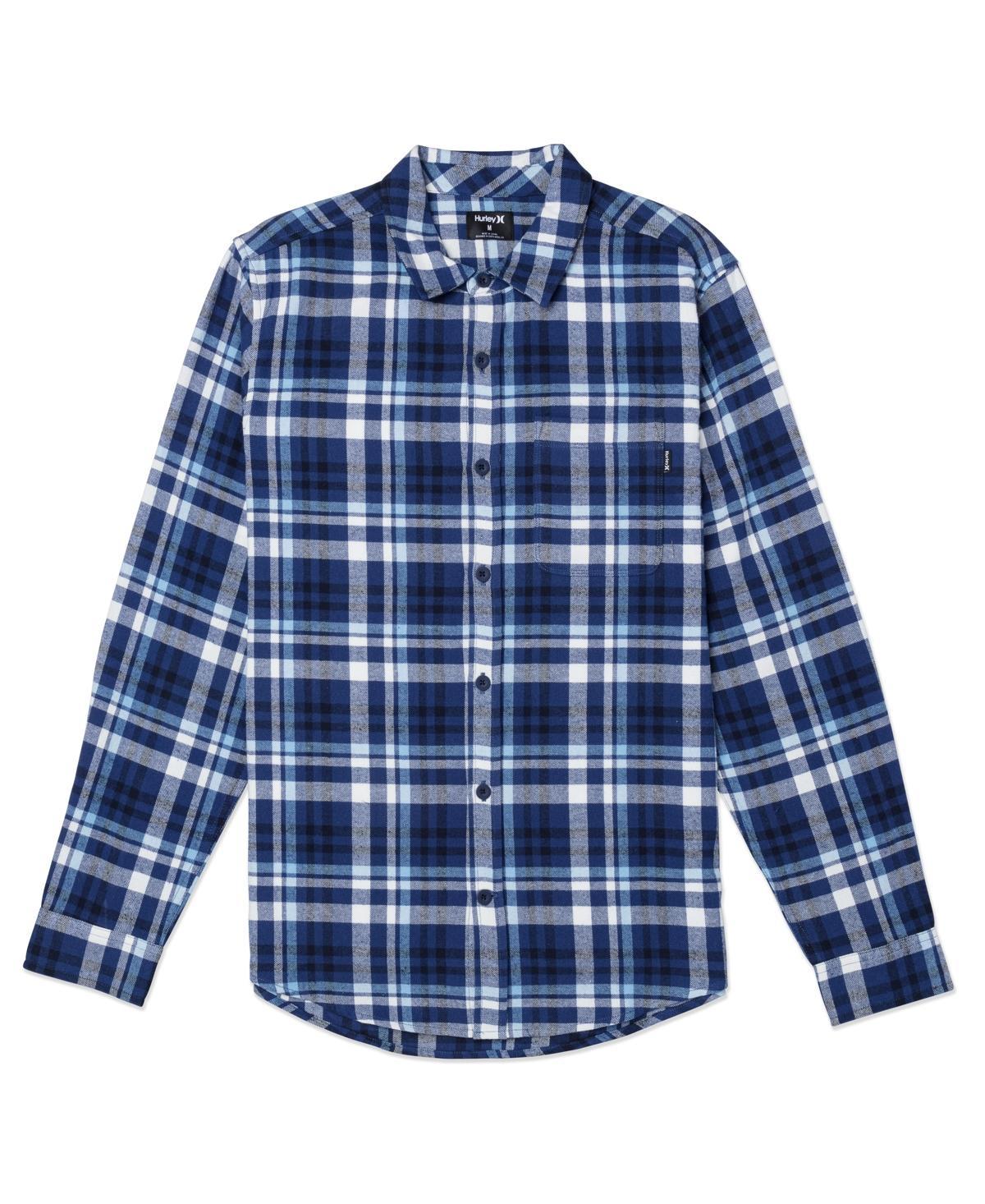 Hurley Mens Portland Flannel Long Sleeve shirt Product Image