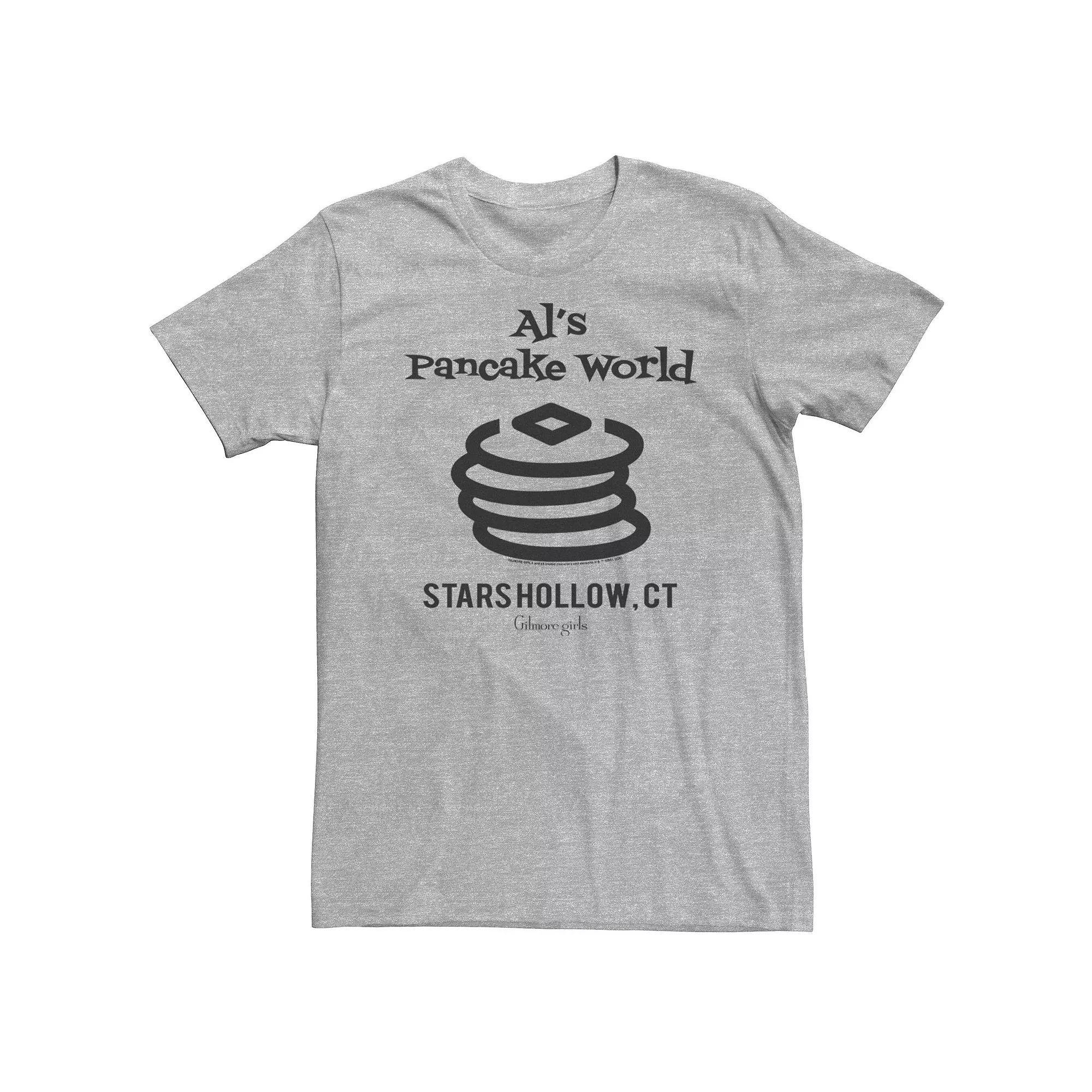 Big & Tall Gilmore Girls Al's Pancake World Logo Tee, Women's, Size: 3XL, Athletic Grey Product Image
