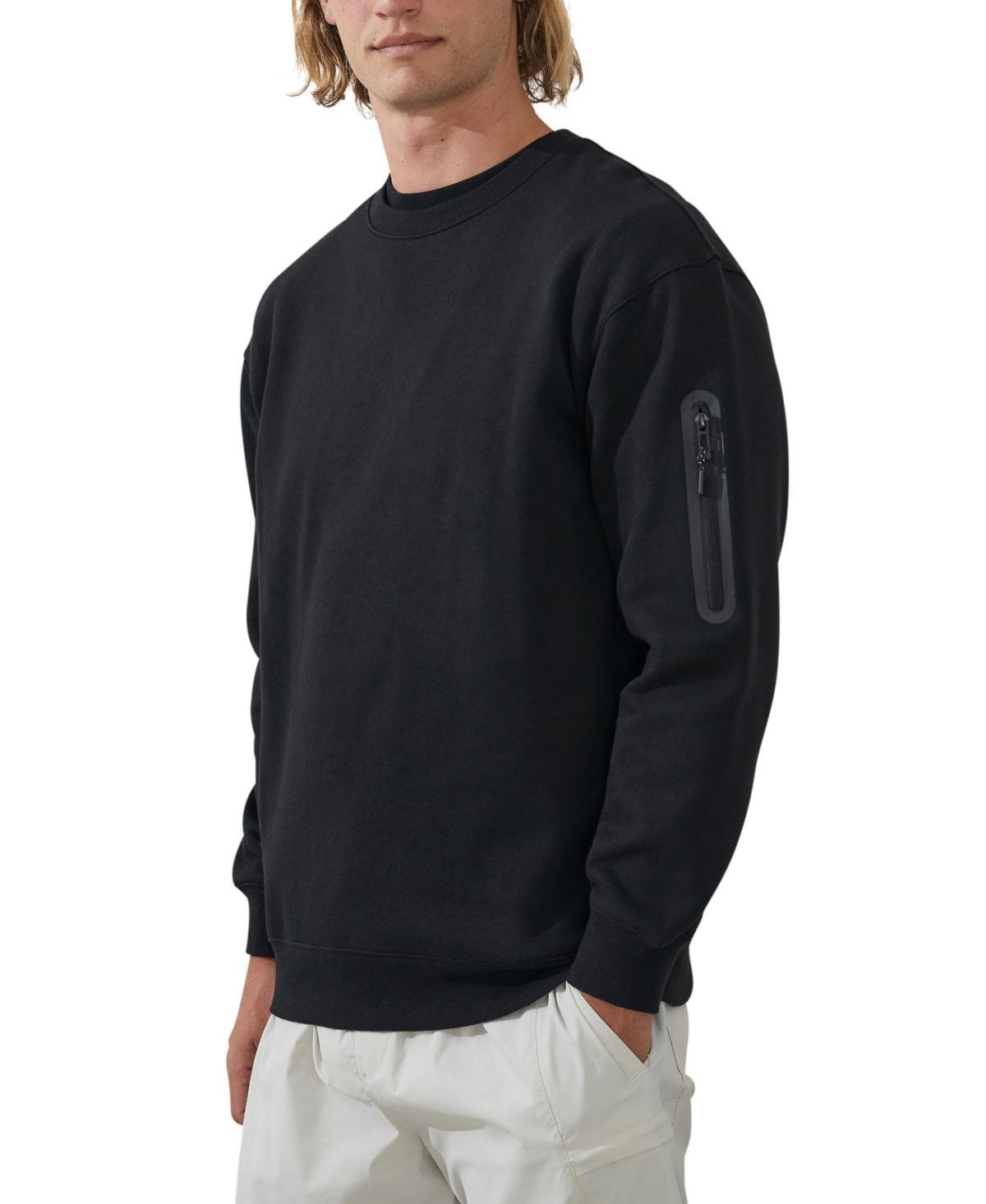 Cotton On Mens Active Crew Fleece Sweatshirt Product Image