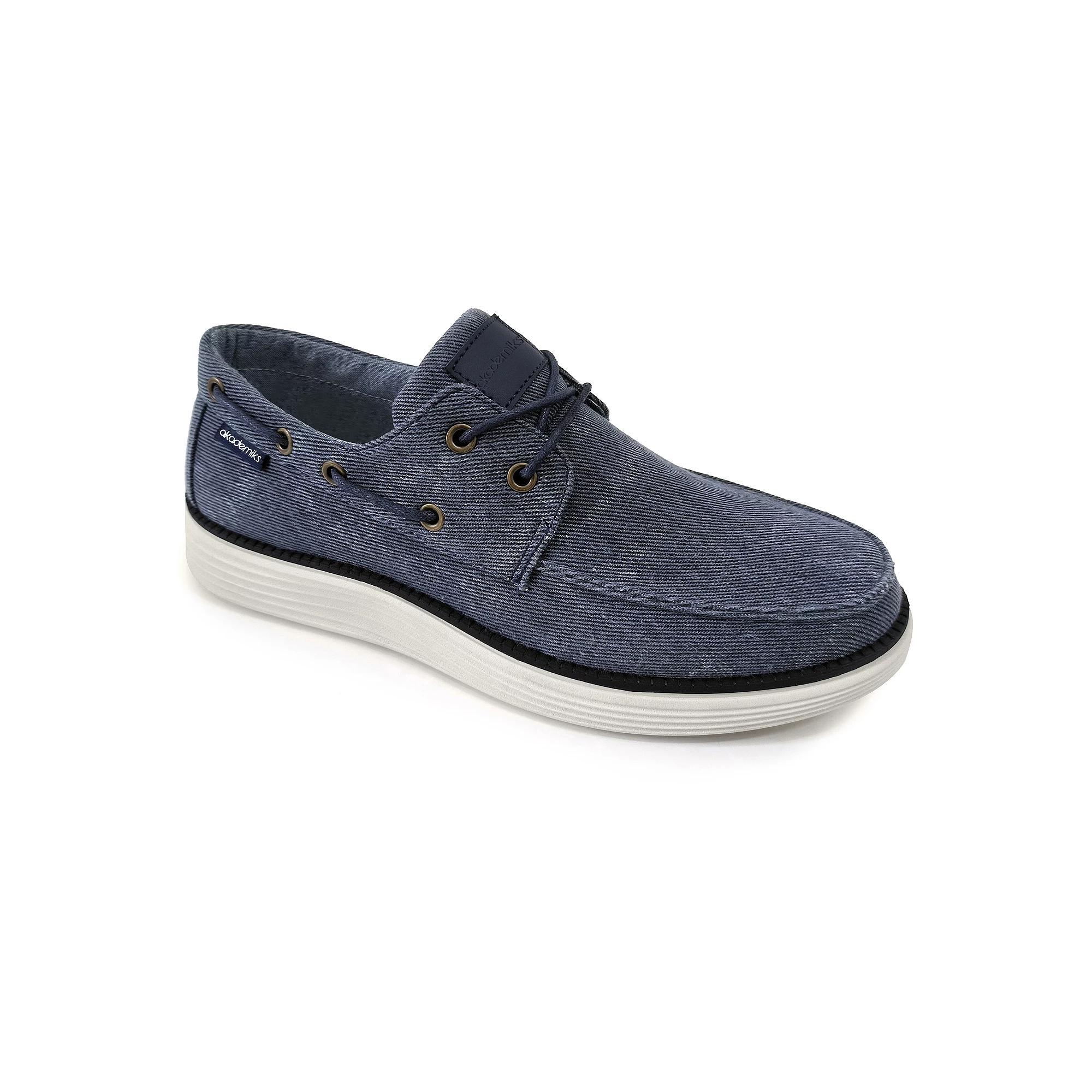 Akademiks Knox Men's Boat Shoes, Size: 10, Gray Product Image