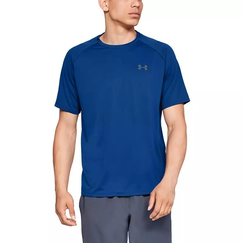 Big & Tall Under Armour Tech 2.0 Short Sleeve Tee, Men's, Size: Large Tall, Royal Product Image